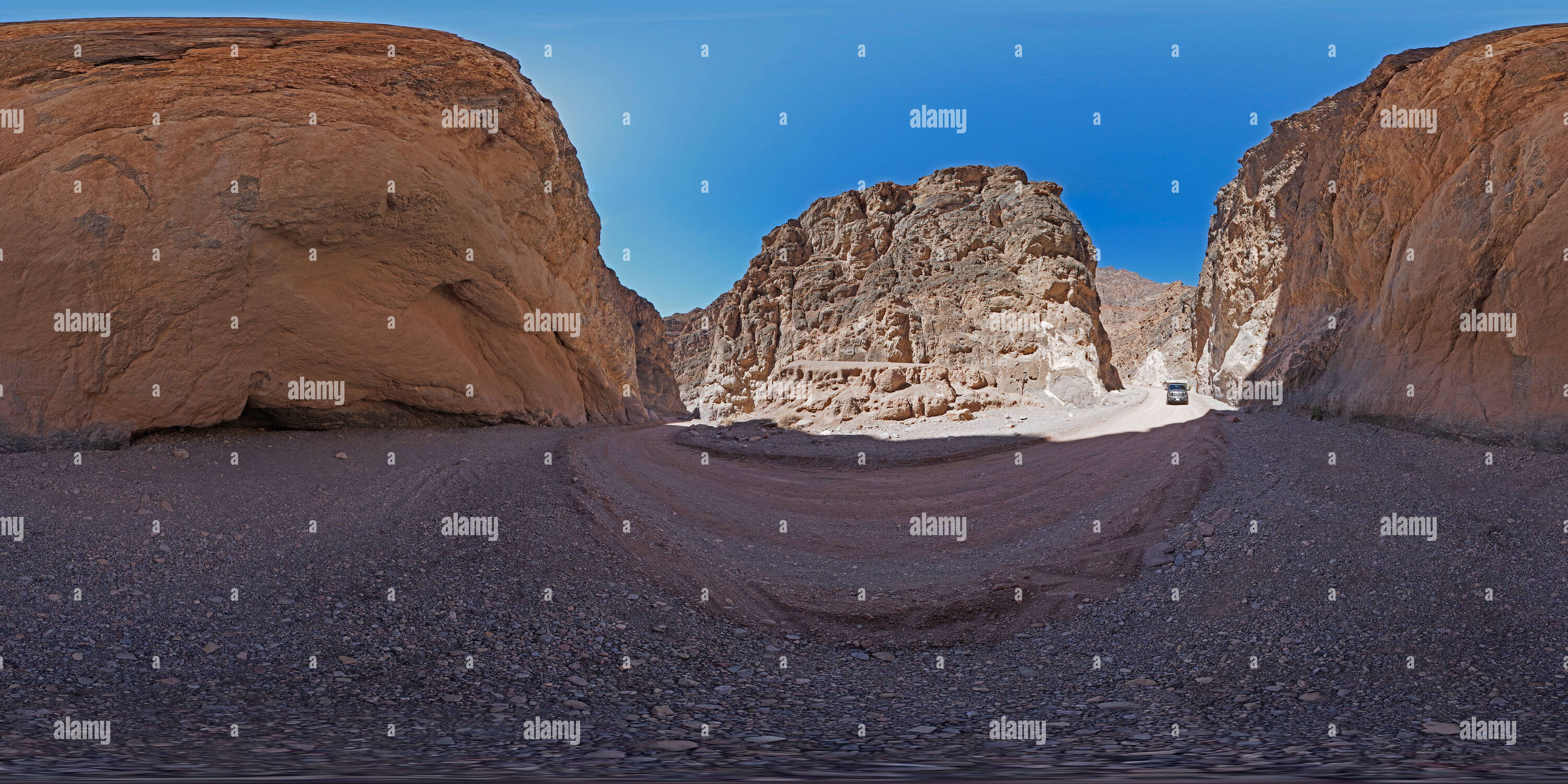 Visualizzazione panoramica a 360 gradi di Nel si restringe di Tito Canyon