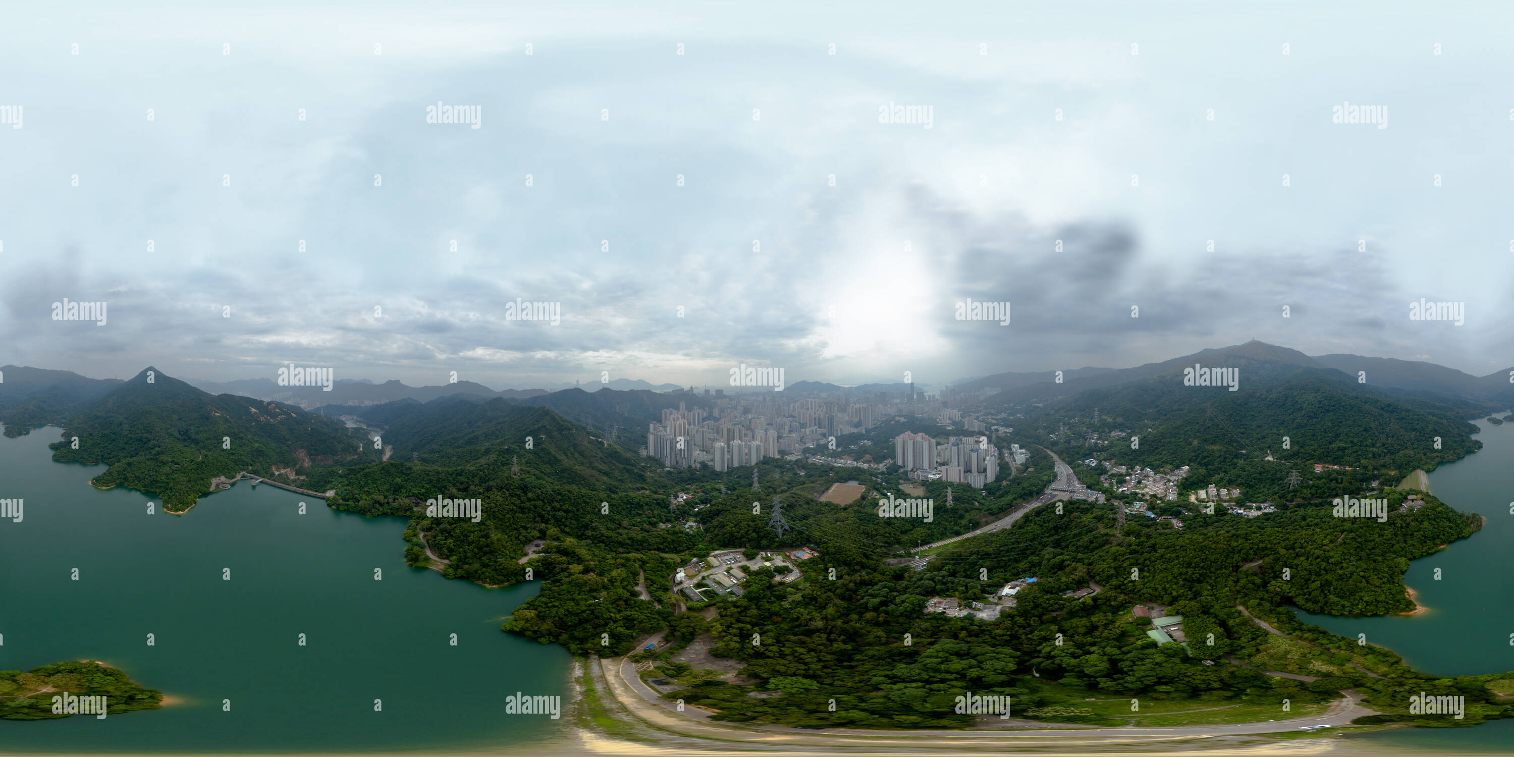 Visualizzazione panoramica a 360 gradi di Shing Mun Country Park