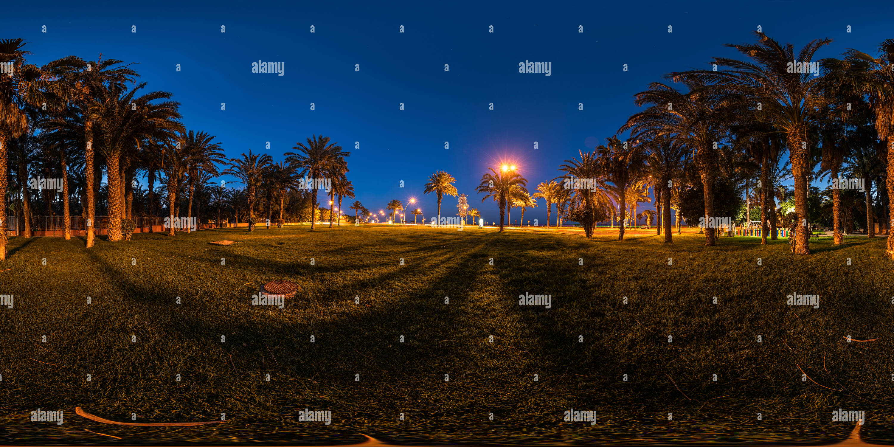 Visualizzazione panoramica a 360 gradi di Calle Princesa Ibaya, Morro Jable Fuerteventura