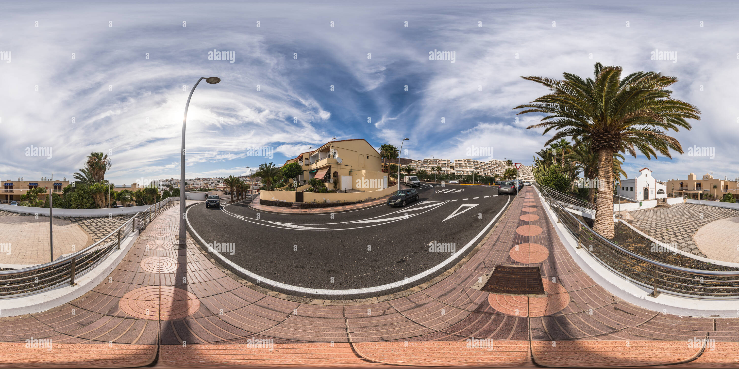 Visualizzazione panoramica a 360 gradi di Av. de Jandia, Morro Jable Fuerteventura