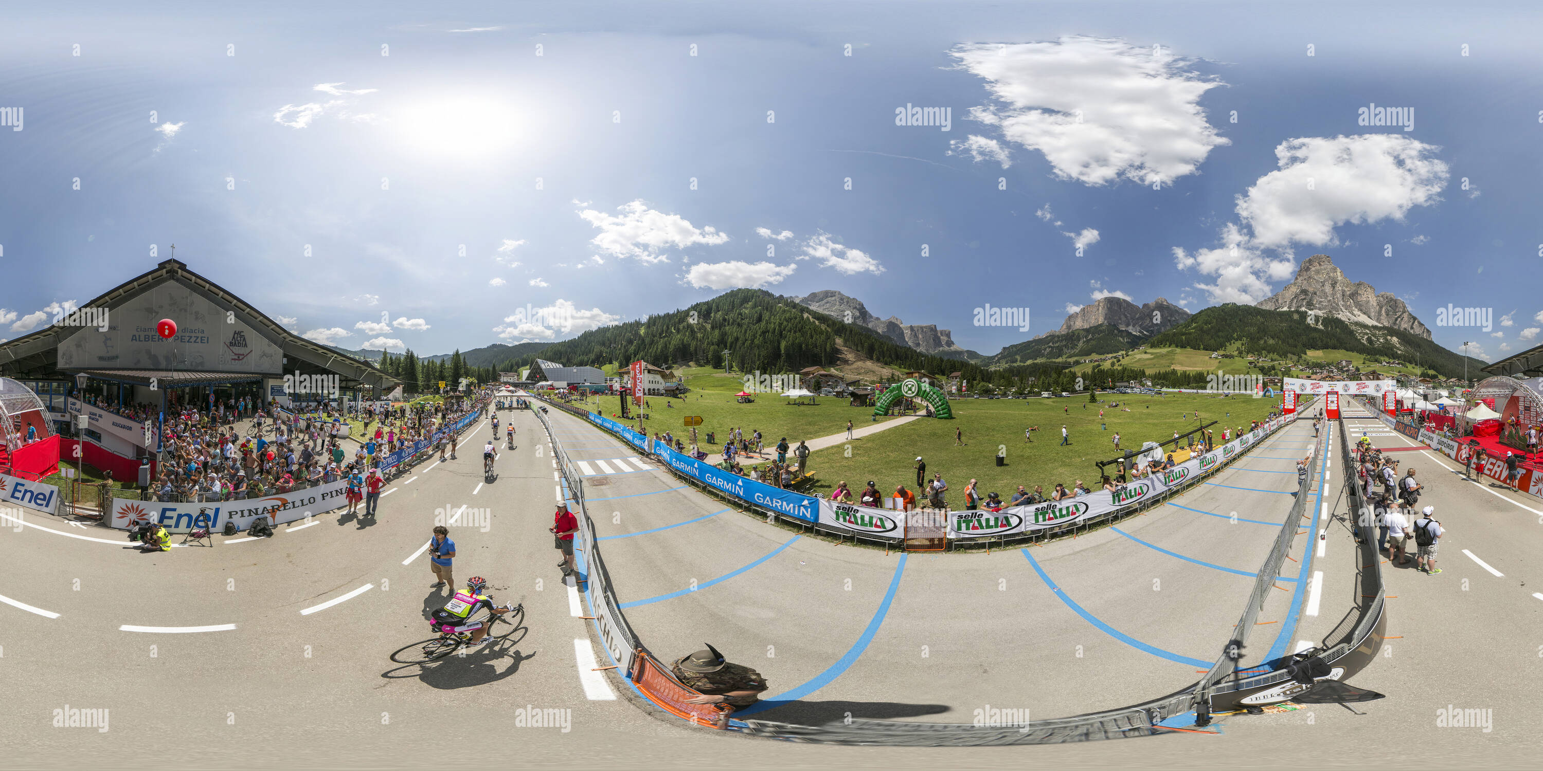 Visualizzazione panoramica a 360 gradi di La Maratona delle Dolomiti 4