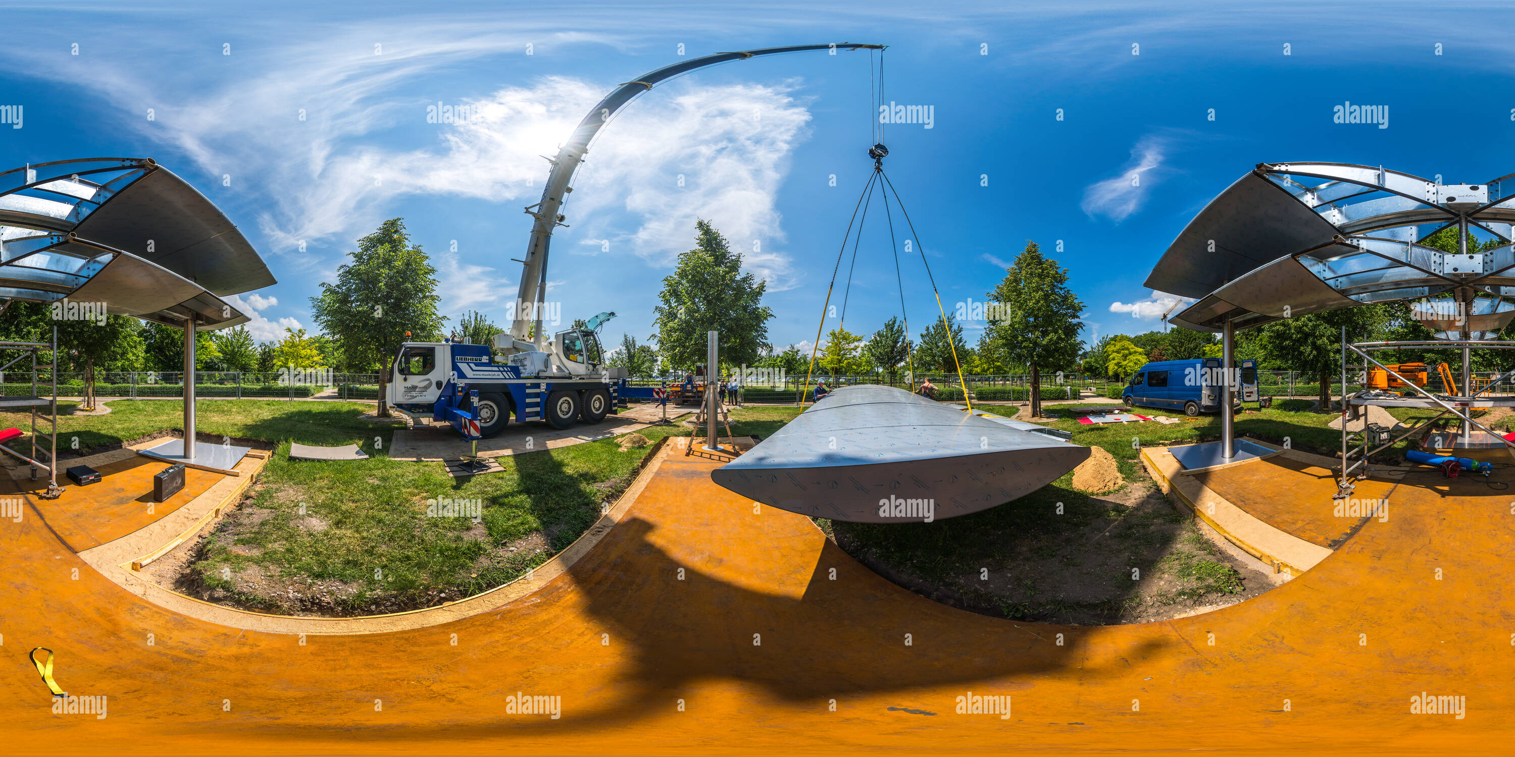 Visualizzazione panoramica a 360 gradi di Himmelskreuz Lutherstadt Wittenberg 2