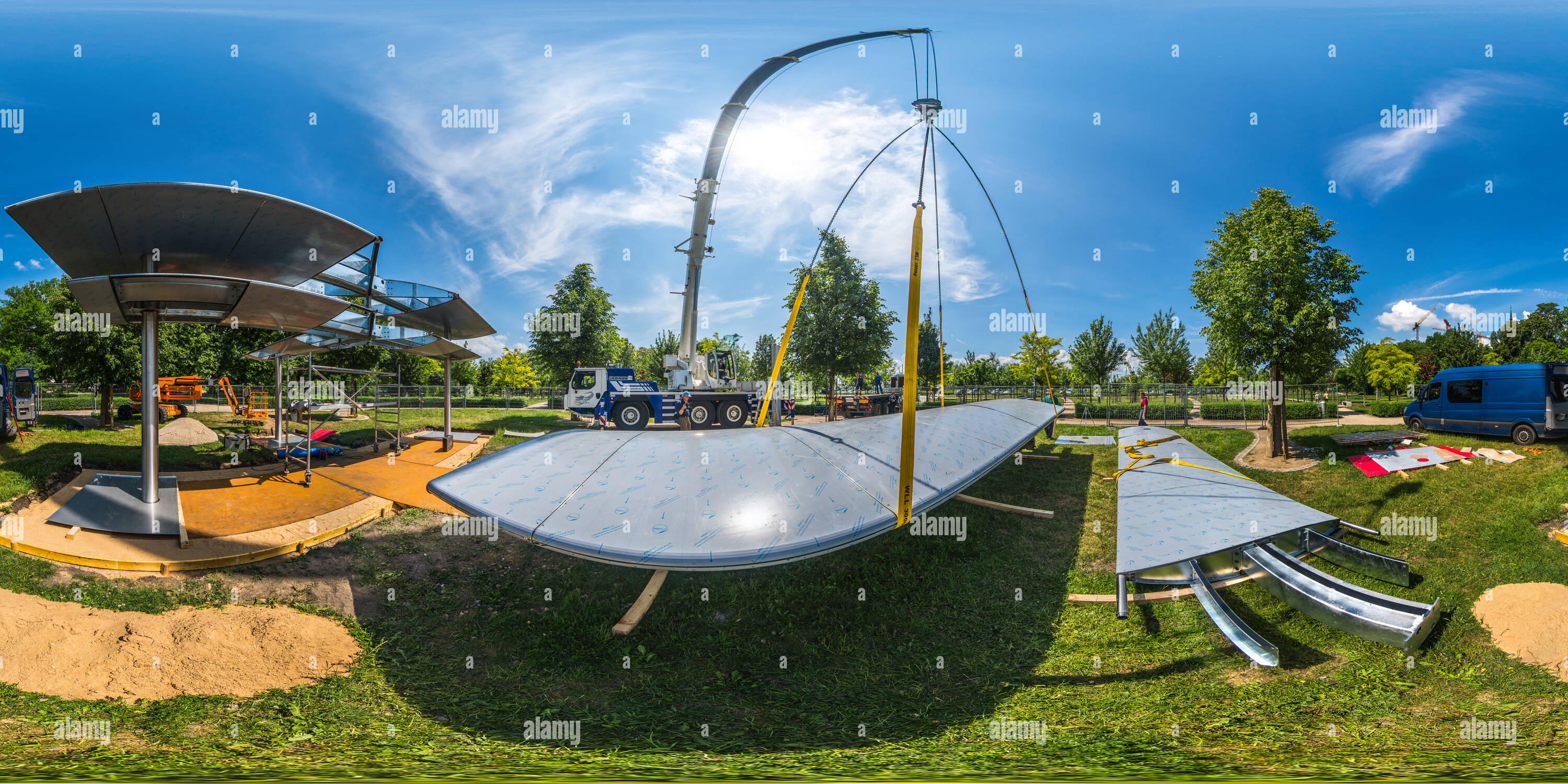 Visualizzazione panoramica a 360 gradi di Himmelskreuz Lutherstadt Wittenberg