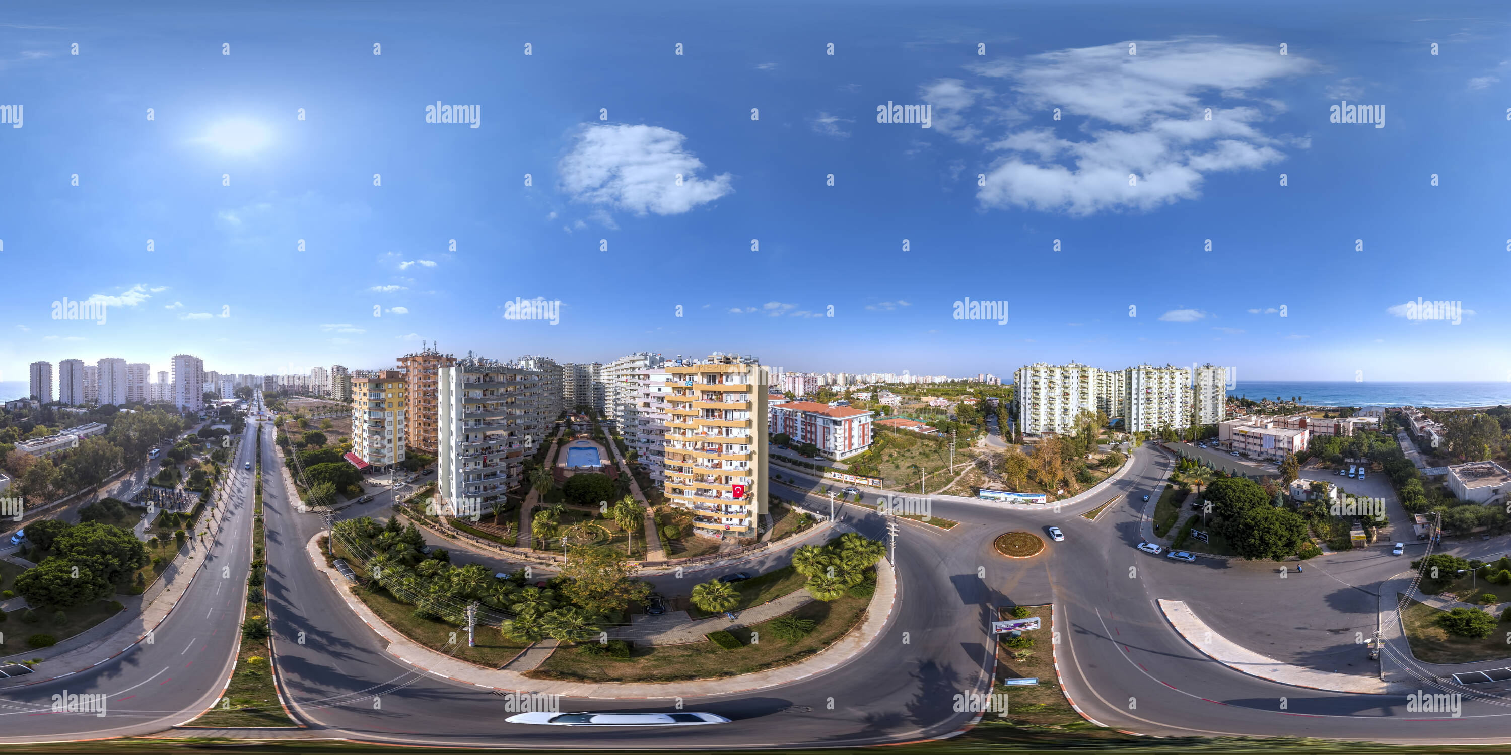 Visualizzazione panoramica a 360 gradi di Barbaros Hayrettin Pasha Street Mezitli Vr Mersin 744