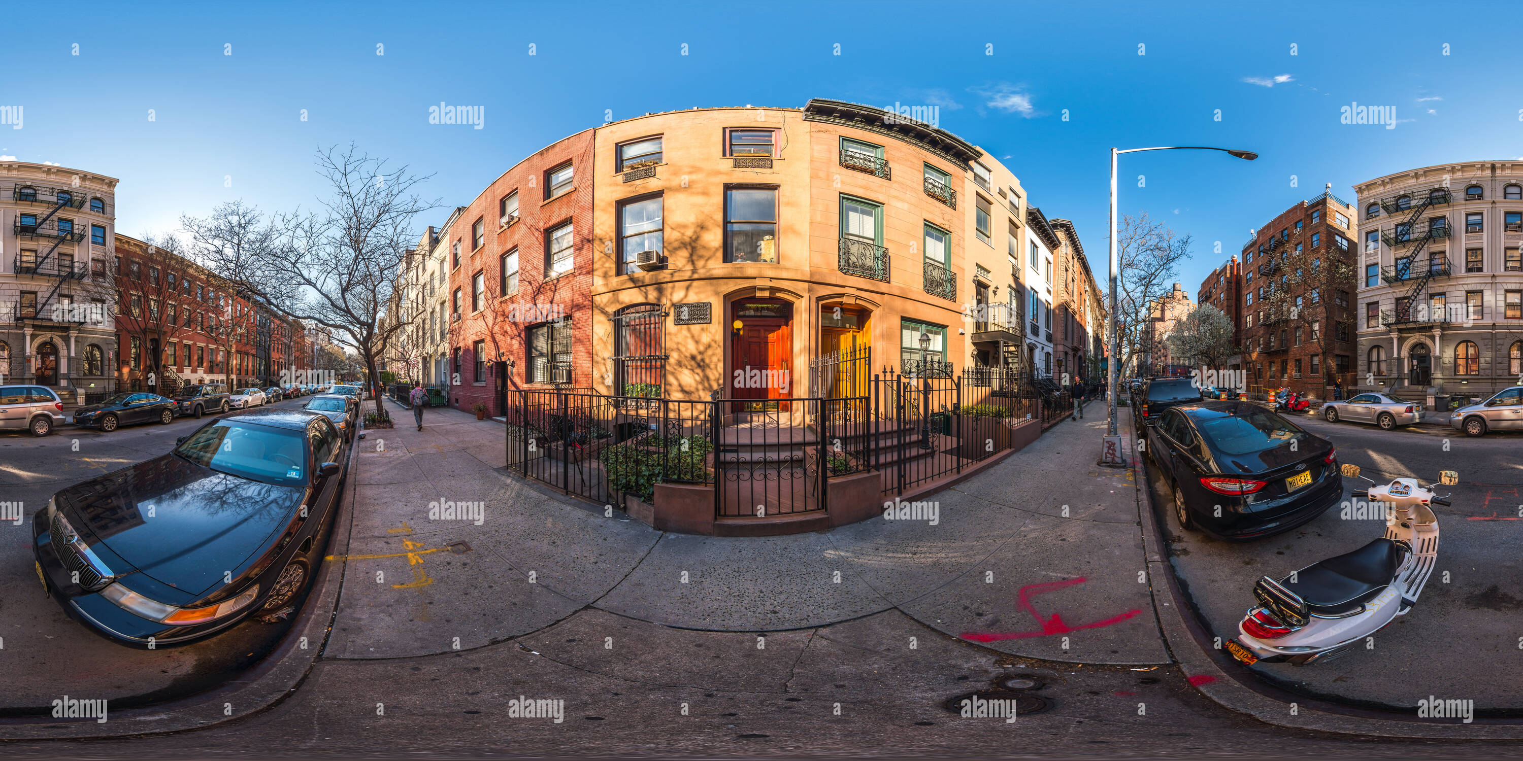 Visualizzazione panoramica a 360 gradi di W 22nd St, Chelsea, NY