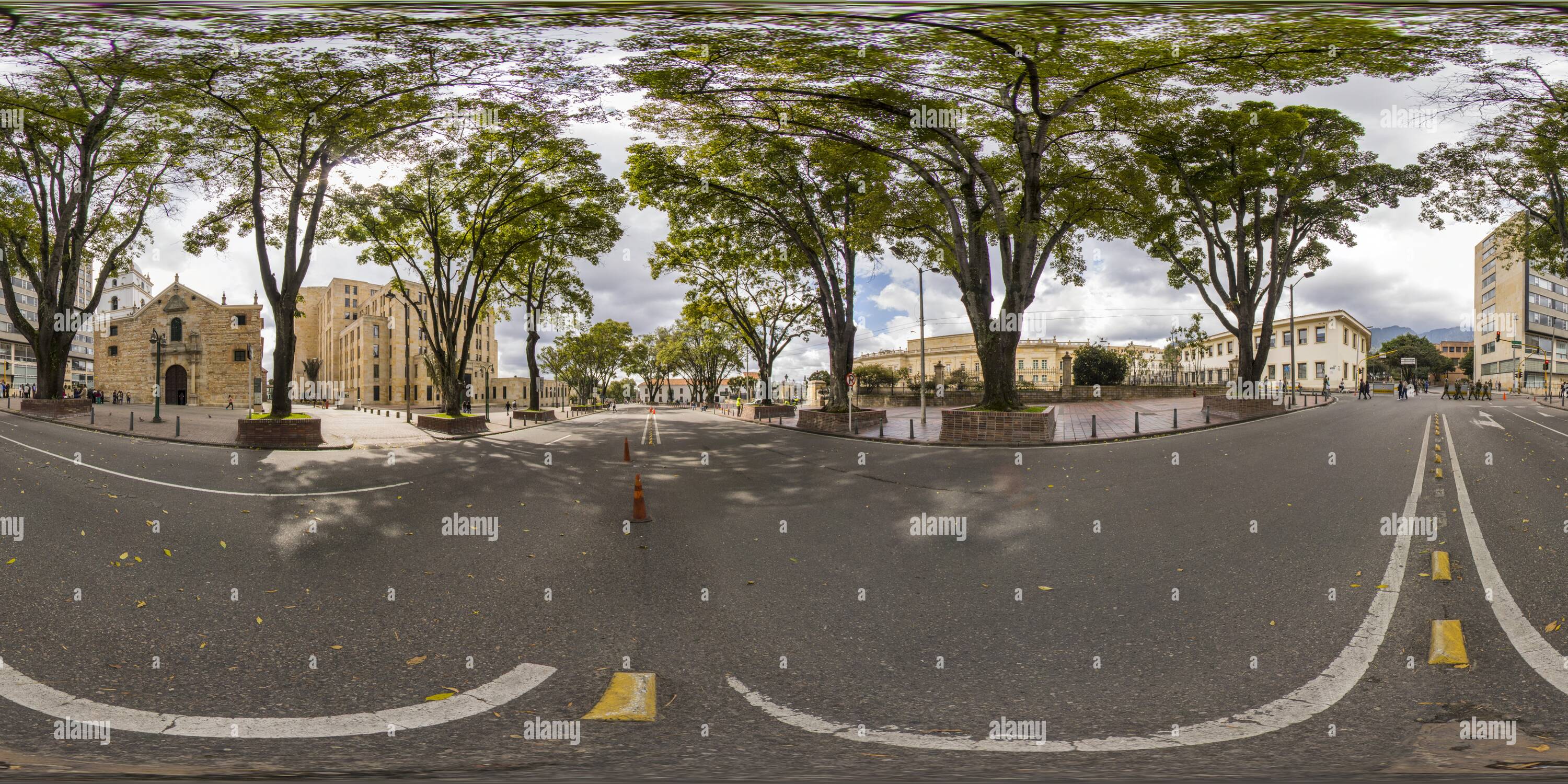Visualizzazione panoramica a 360 gradi di Casa di Nariño, Bogotà