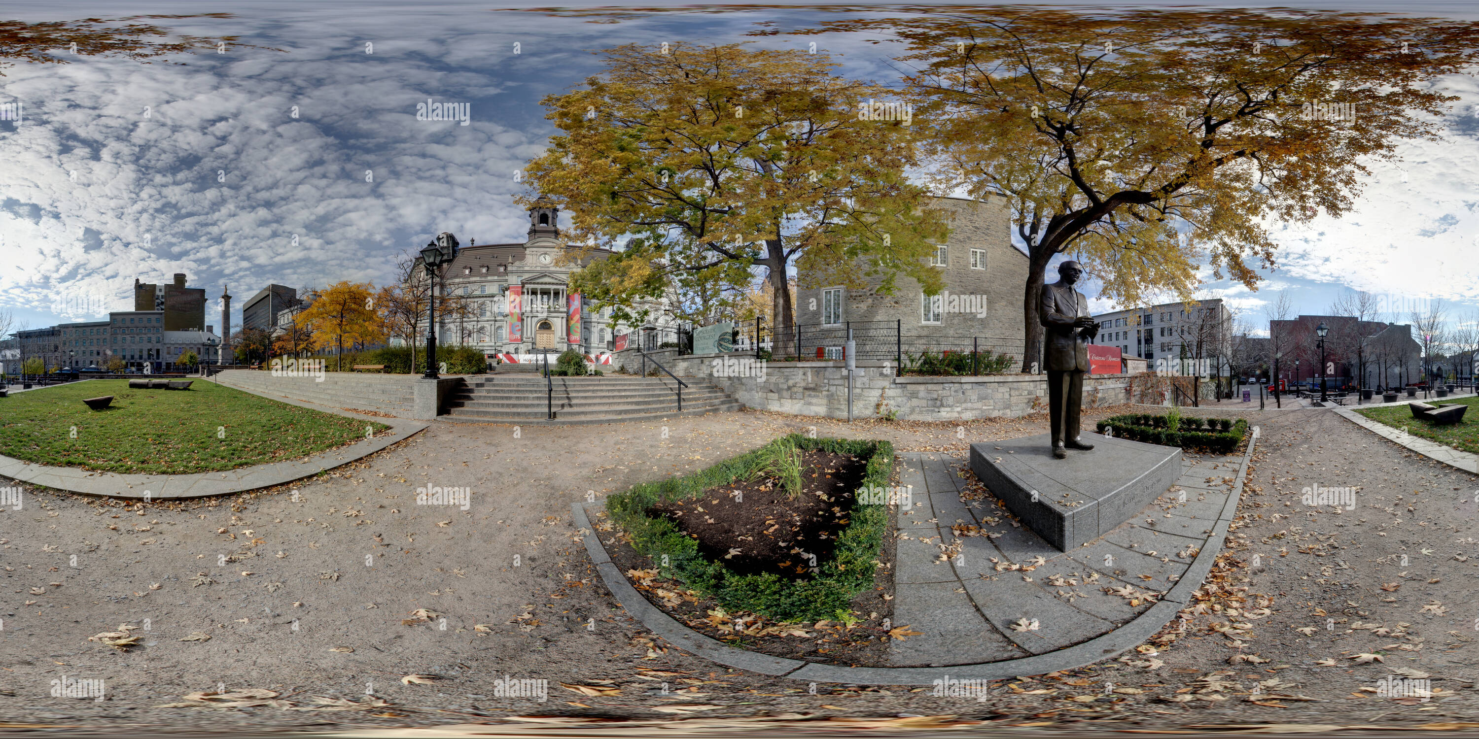 Visualizzazione panoramica a 360 gradi di Municipio della Città Vecchia Montreal