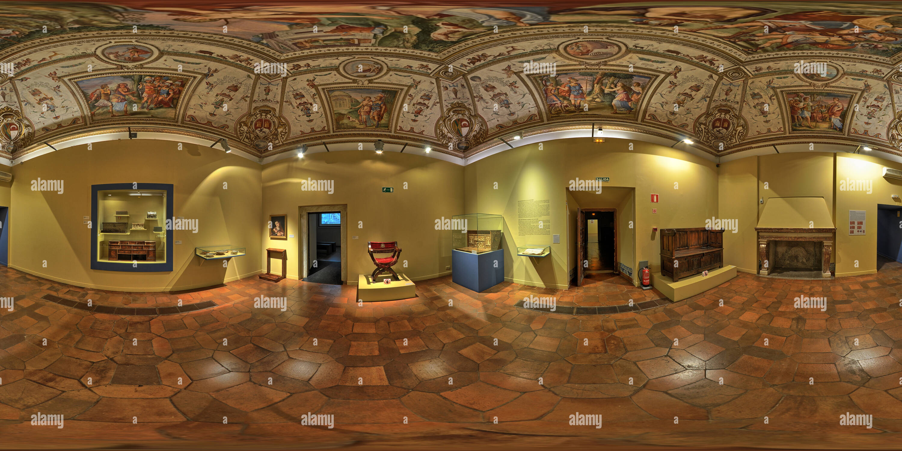 Visualizzazione panoramica a 360 gradi di Palacio del Infantado, Salas 1