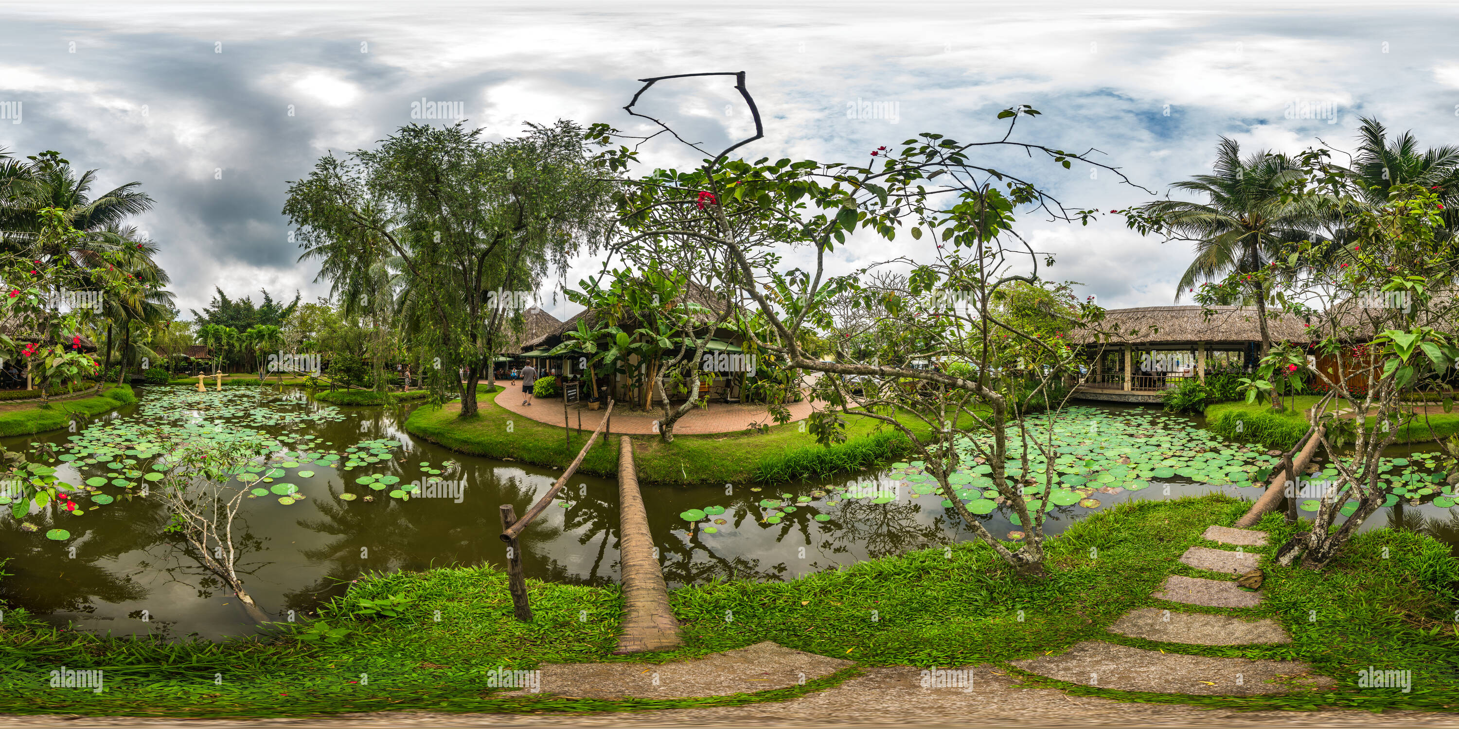 Visualizzazione panoramica a 360 gradi di Resto del Mekong Stop, Vietnam