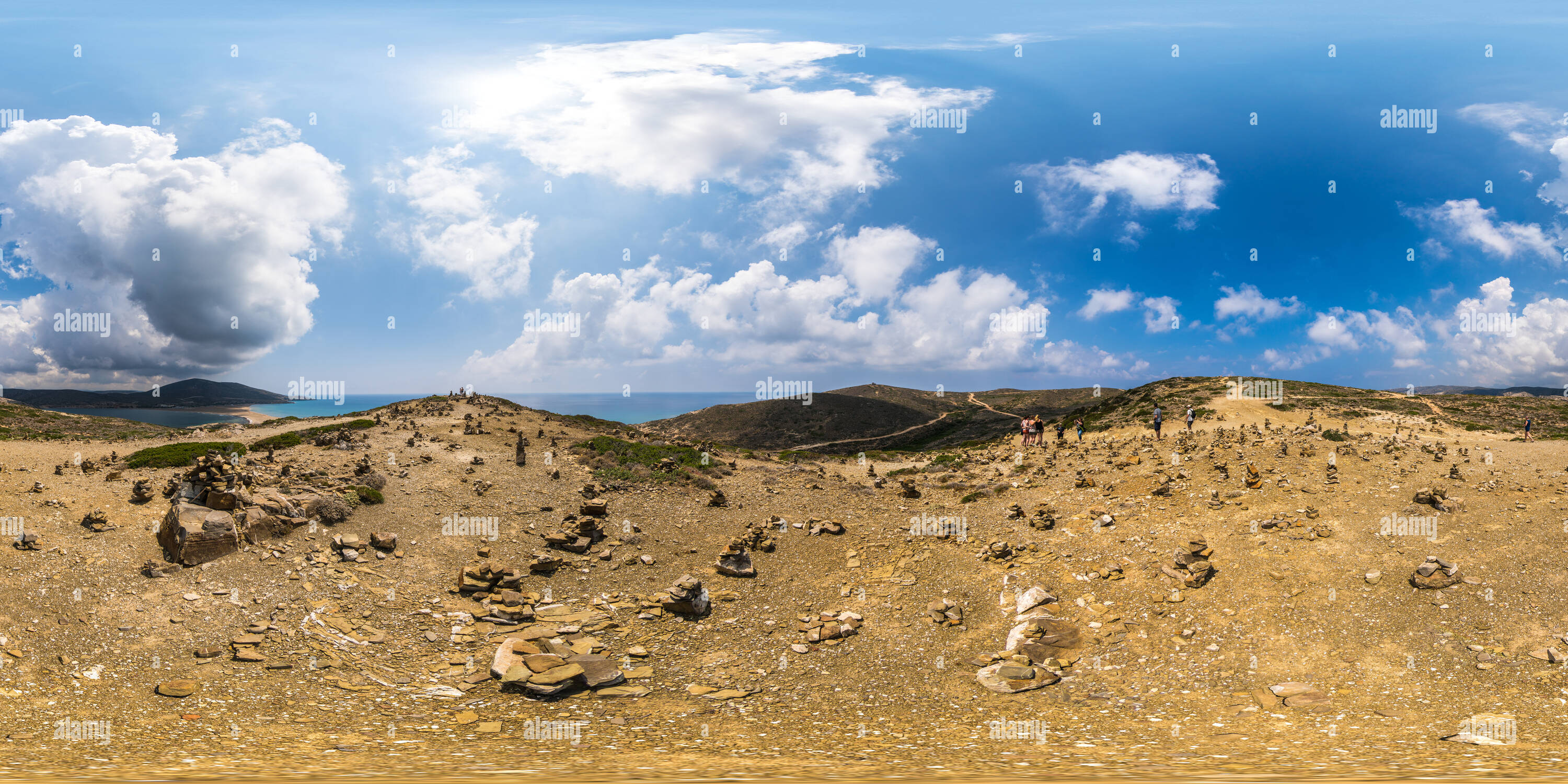 Visualizzazione panoramica a 360 gradi di Prasonisi, Rodi 3