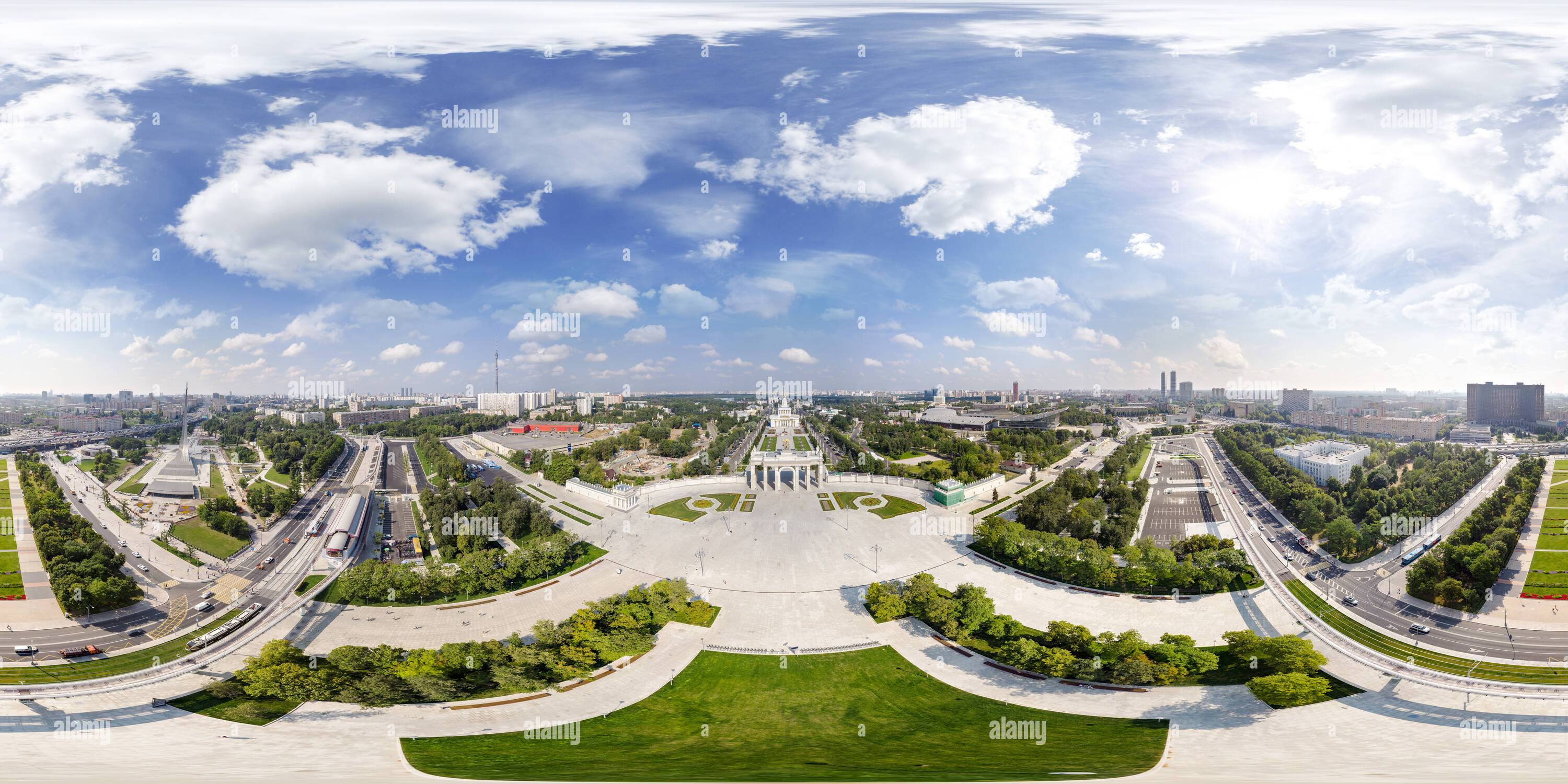 Visualizzazione panoramica a 360 gradi di Ingresso principale VDNKH