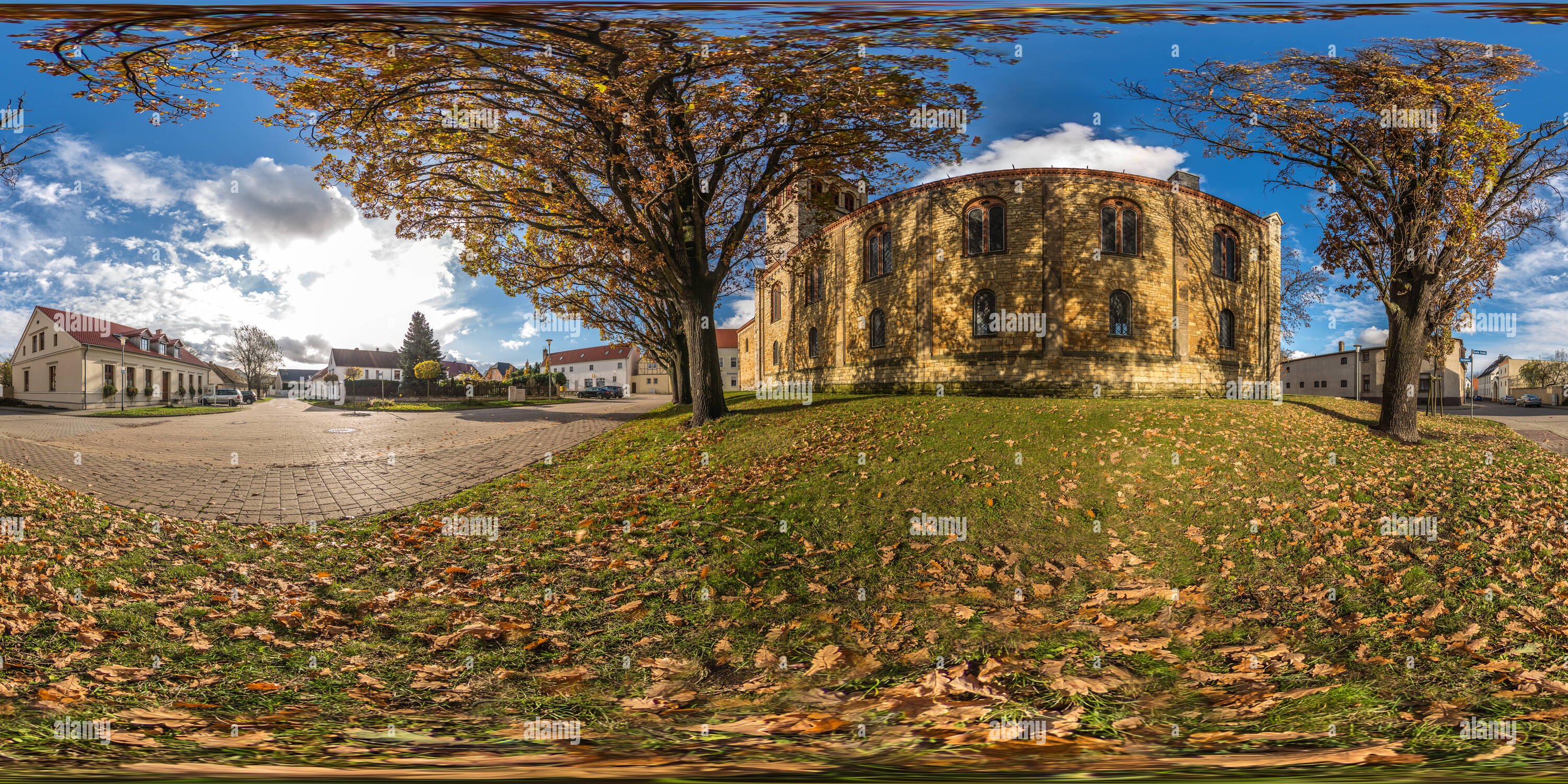 Visualizzazione panoramica a 360 gradi di Kirche in Biere