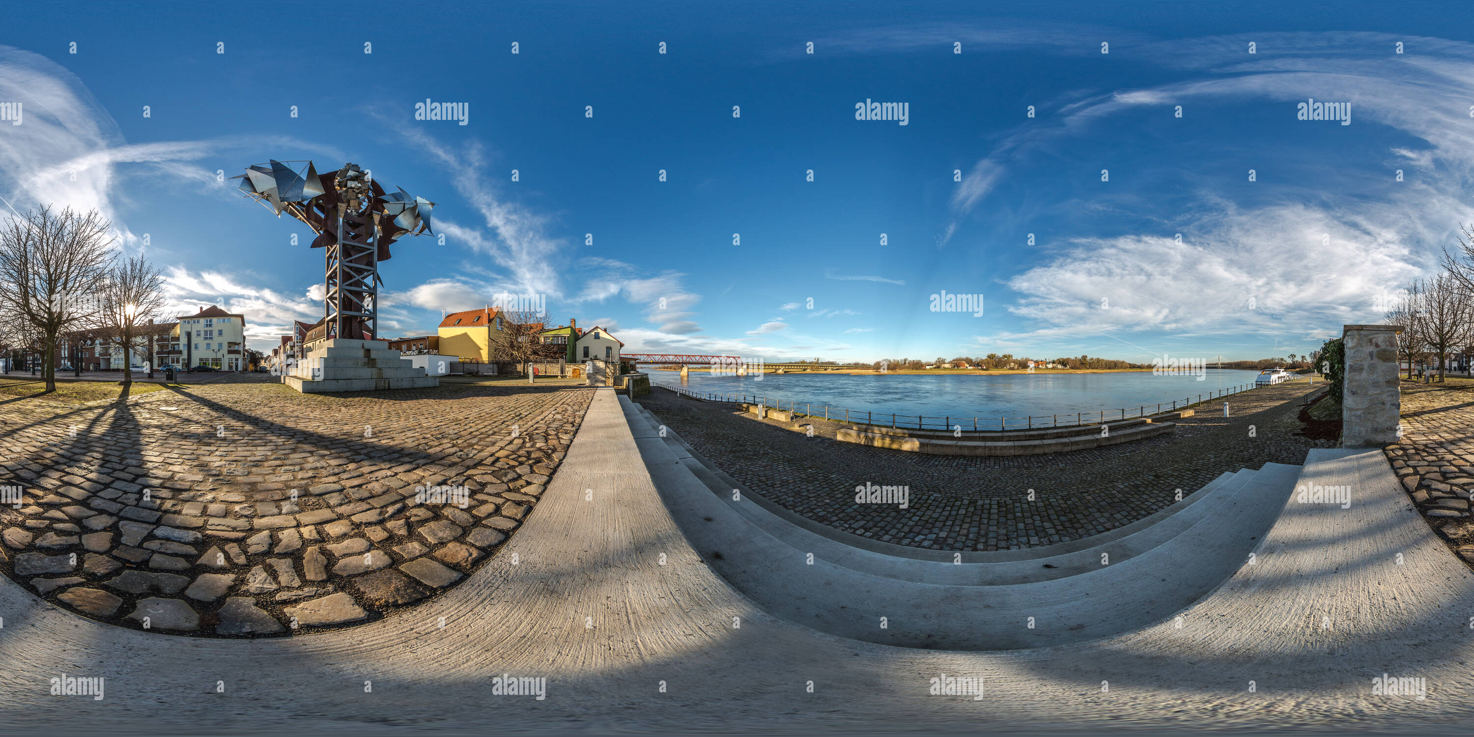 Visualizzazione panoramica a 360 gradi di Salzblume Schönebeck