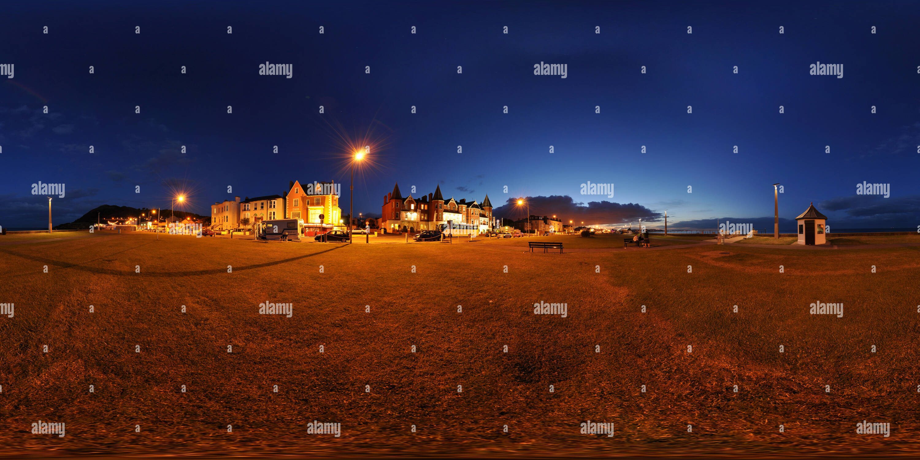 Visualizzazione panoramica a 360 gradi di Capo Bray