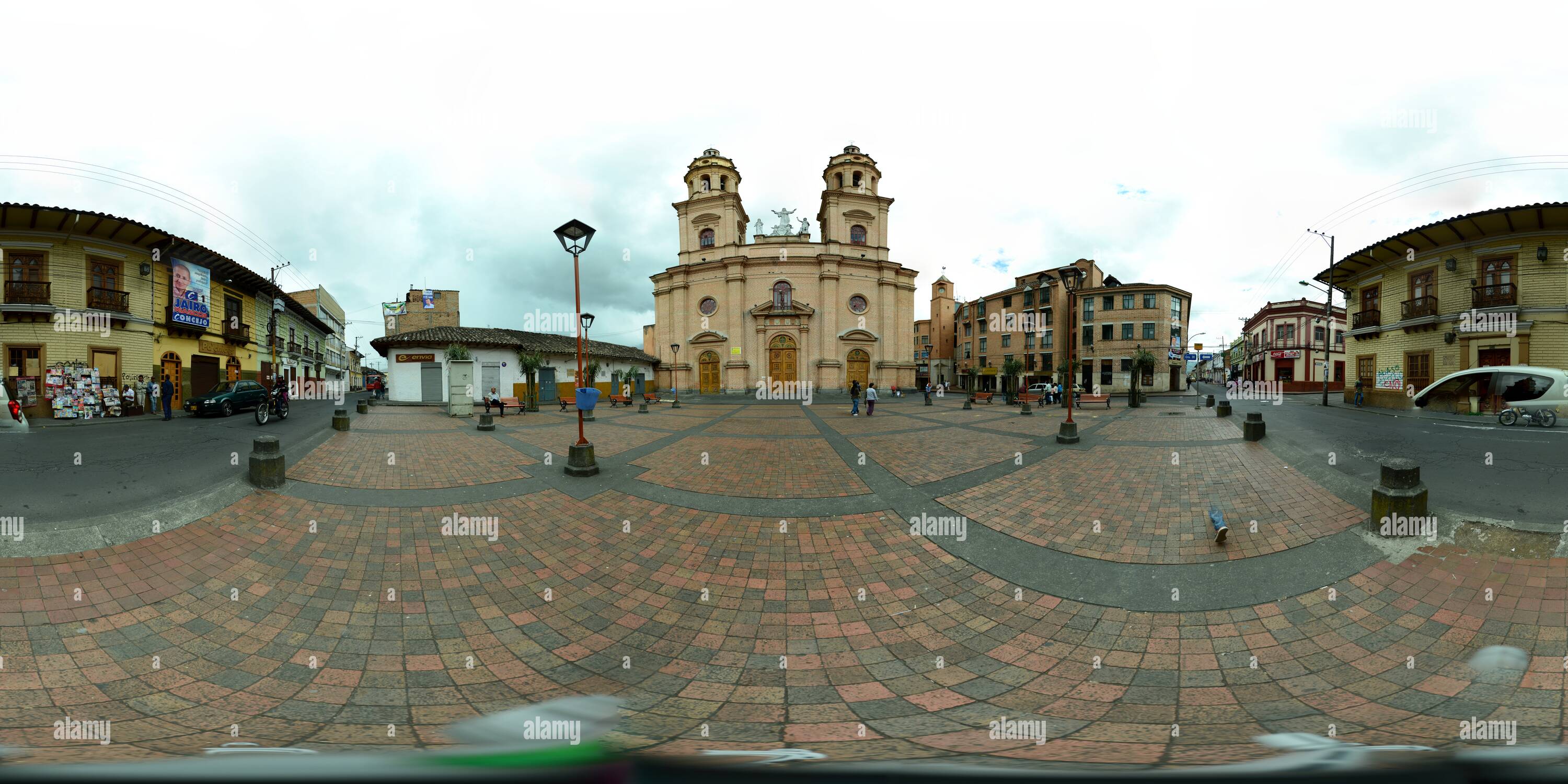 Visualizzazione panoramica a 360 gradi di Catedral de Pasto - Dia