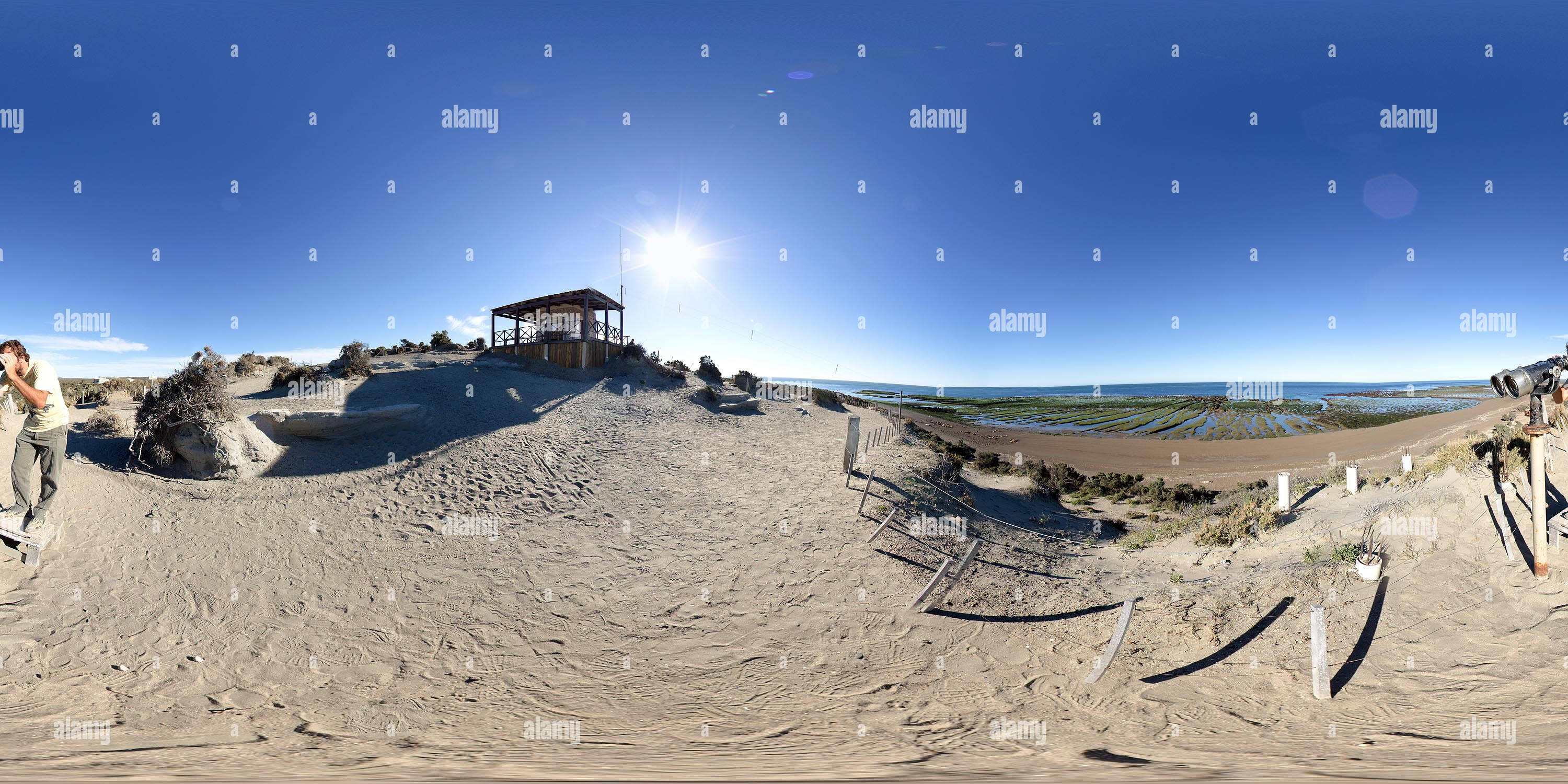 Visualizzazione panoramica a 360 gradi di Punta Norte1