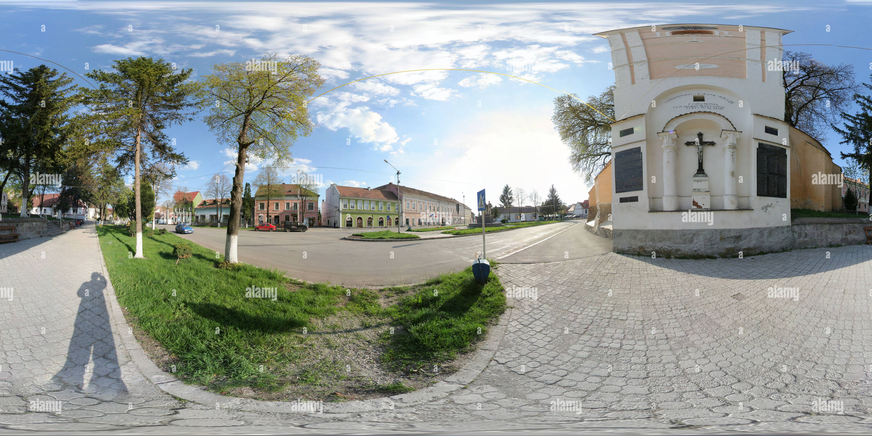 Visualizzazione panoramica a 360 gradi di Barot, chiesa cattolica