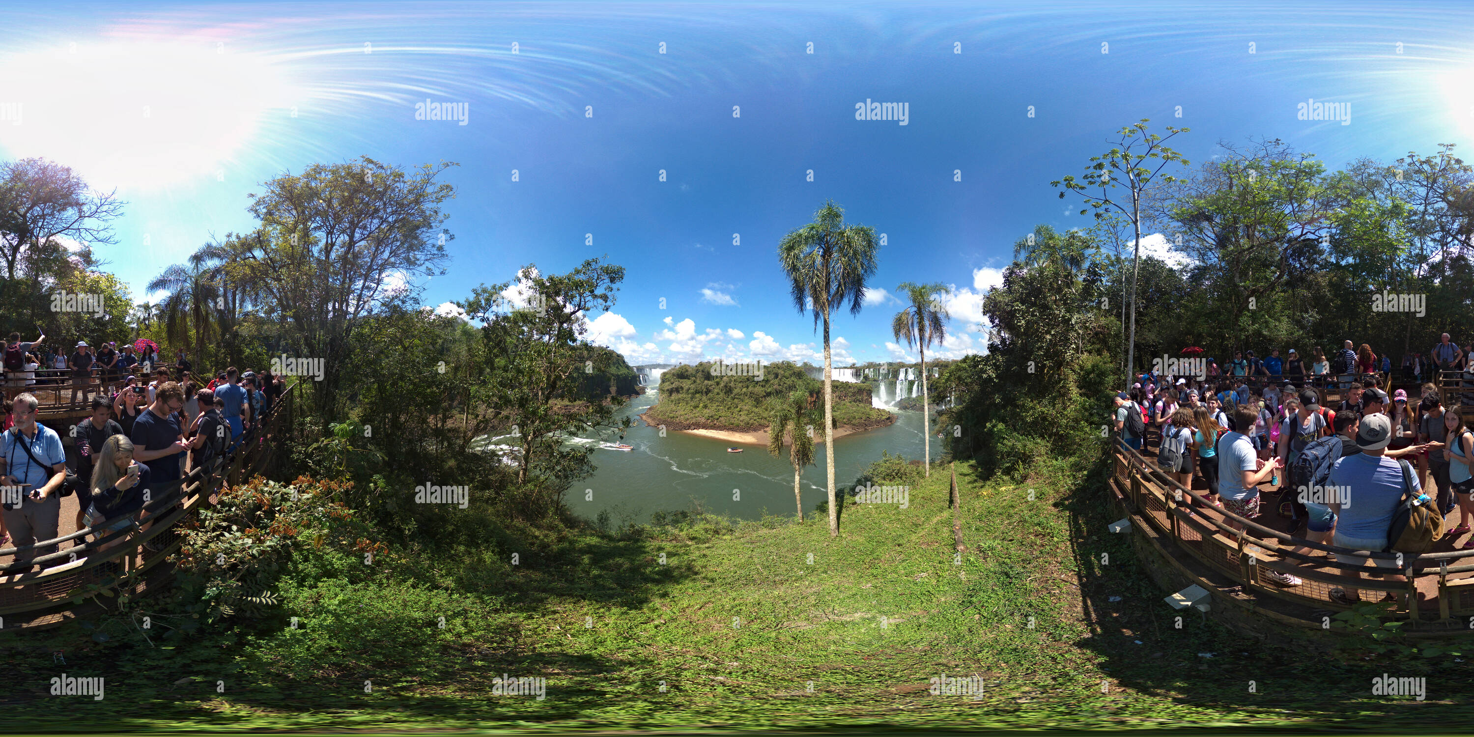 Visualizzazione panoramica a 360 gradi di Cascate Iguacu (3)