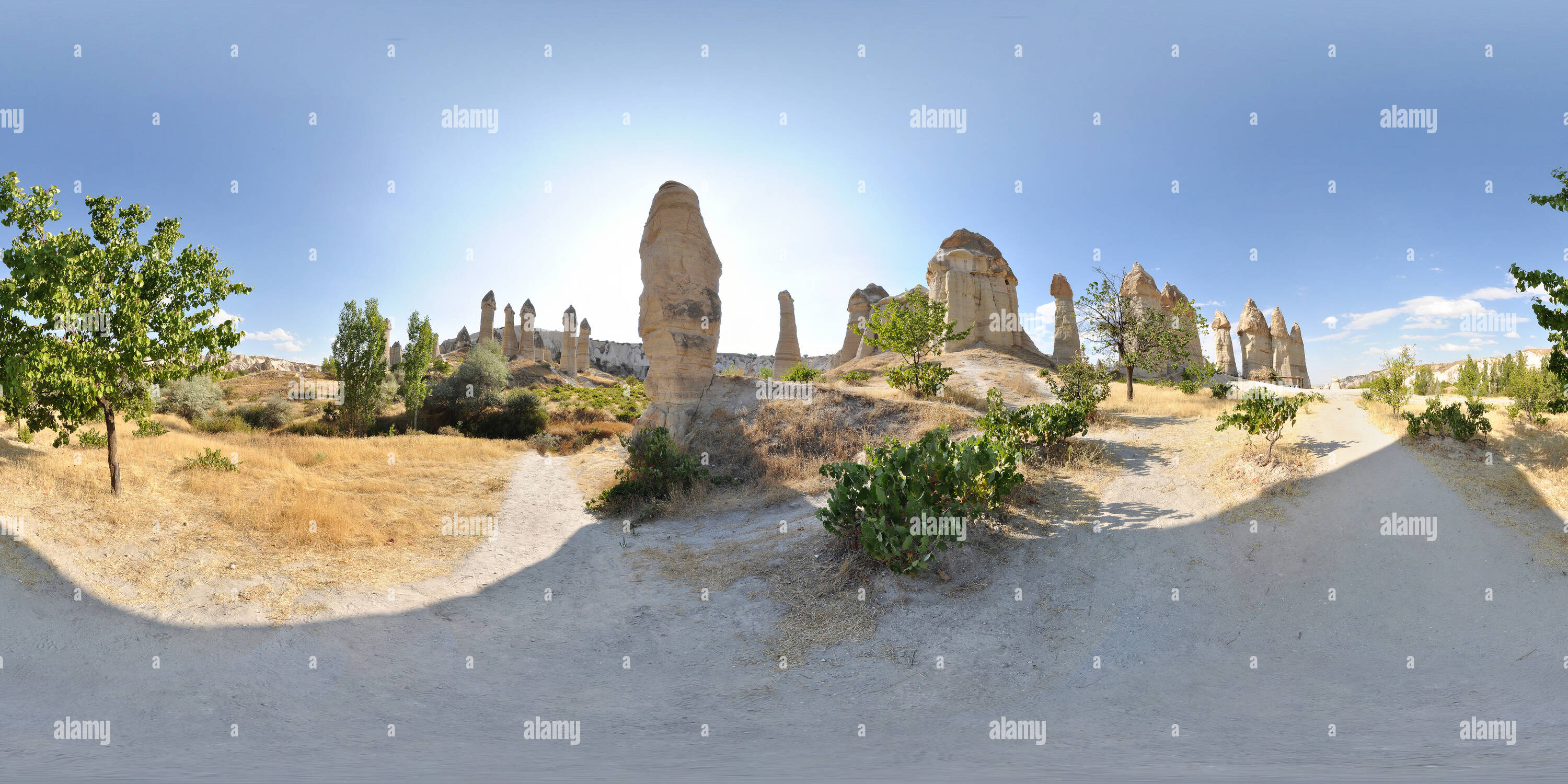 Visualizzazione panoramica a 360 gradi di Peri Bacaları Civarı Göreme