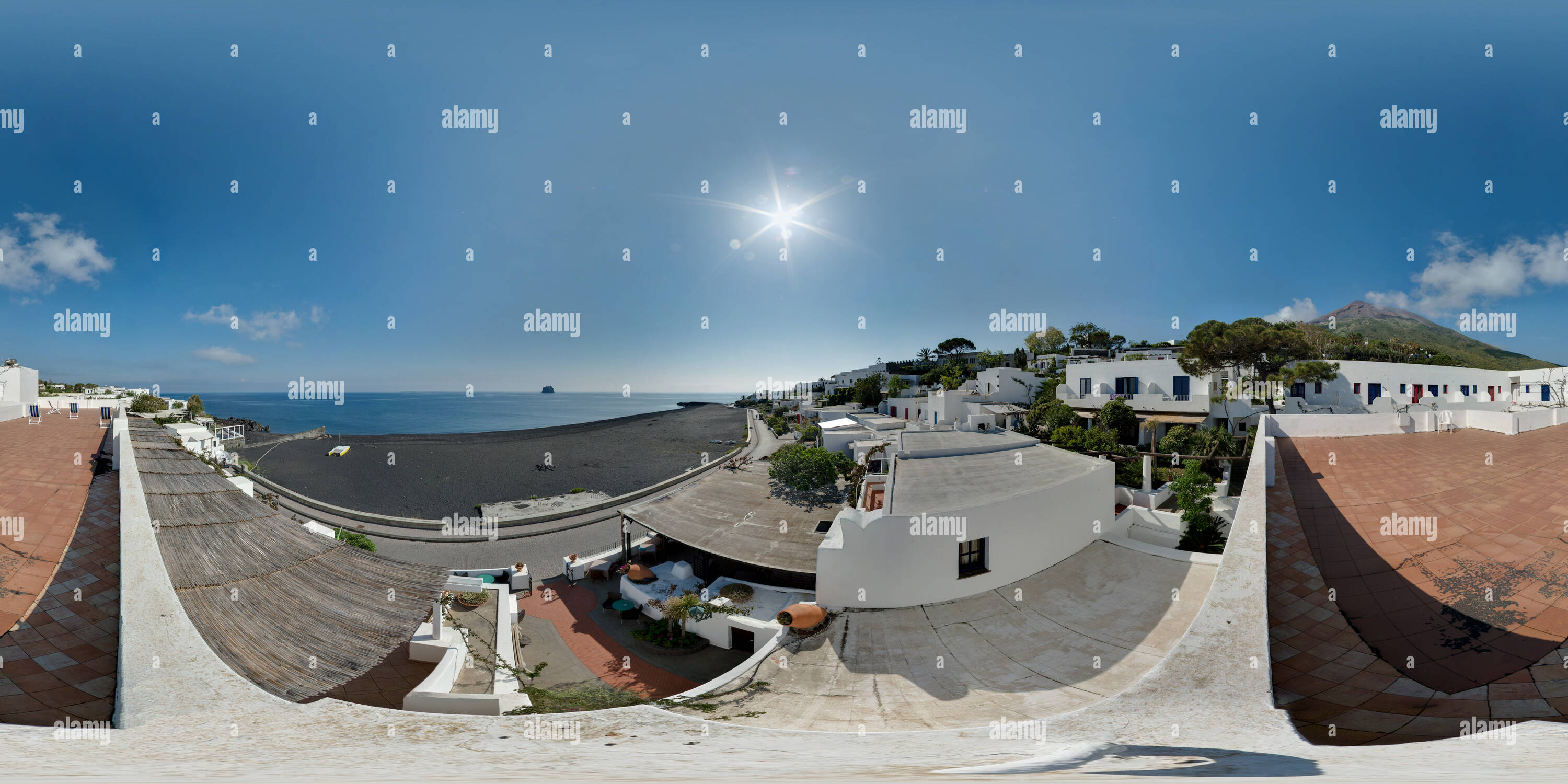 Visualizzazione panoramica a 360 gradi di Sirenetta Park Hotel