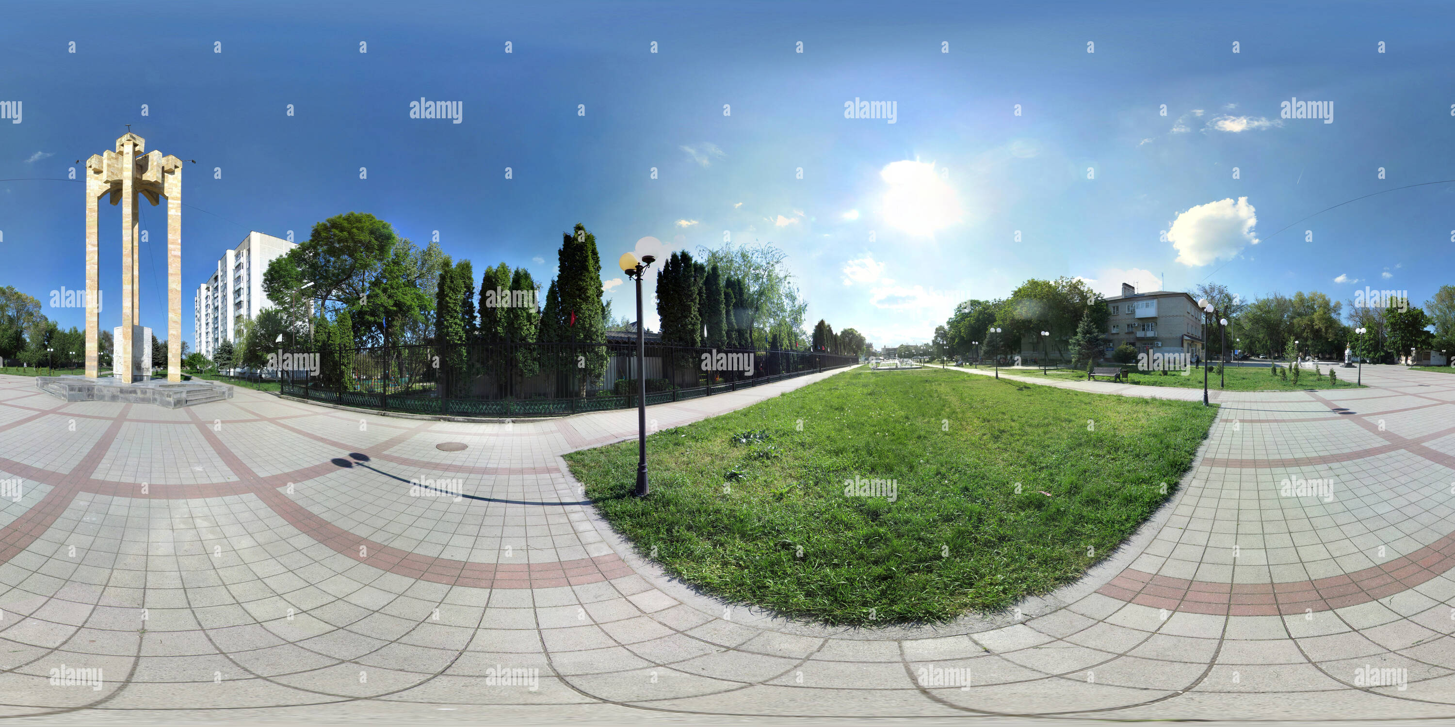 Visualizzazione panoramica a 360 gradi di Stella. Georgievsk 2015