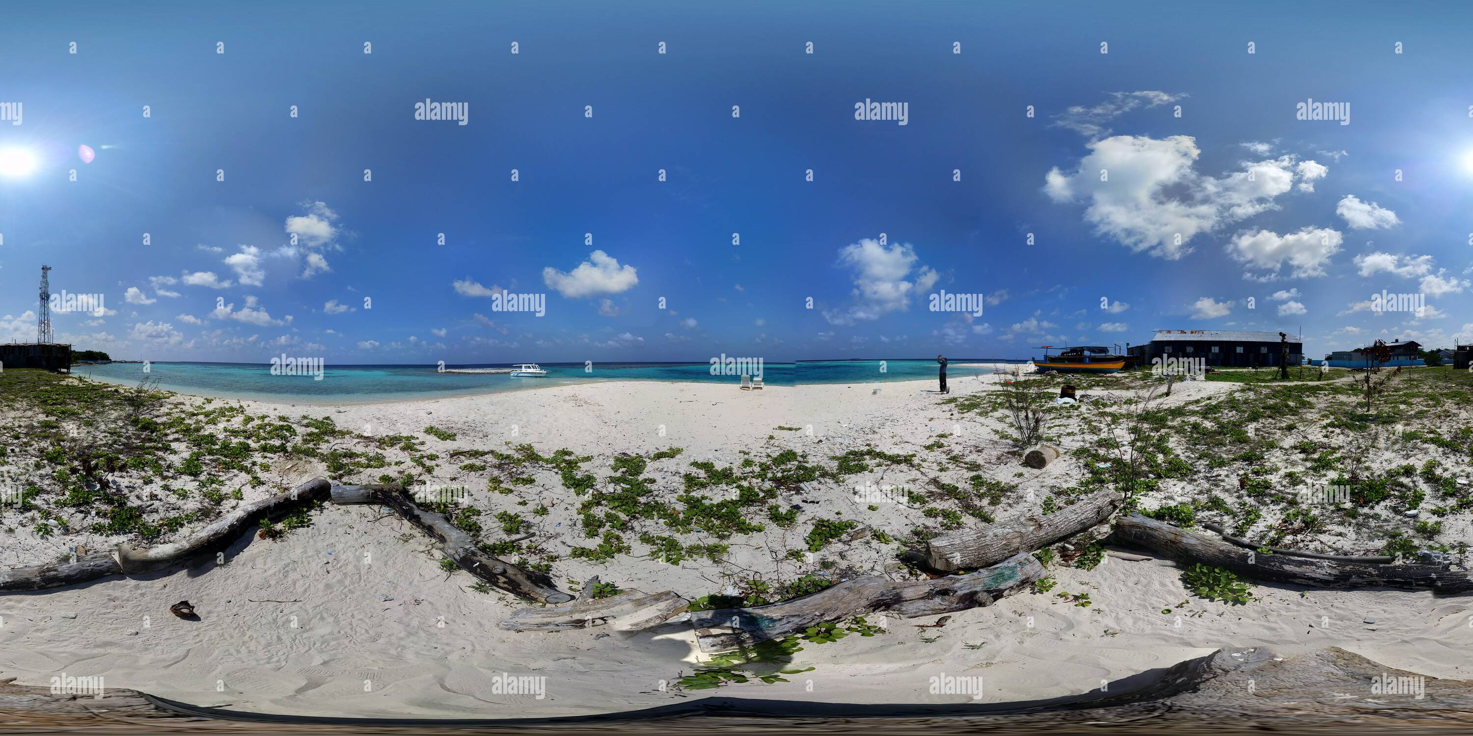 Visualizzazione panoramica a 360 gradi di A.Dh Mahibadhoo