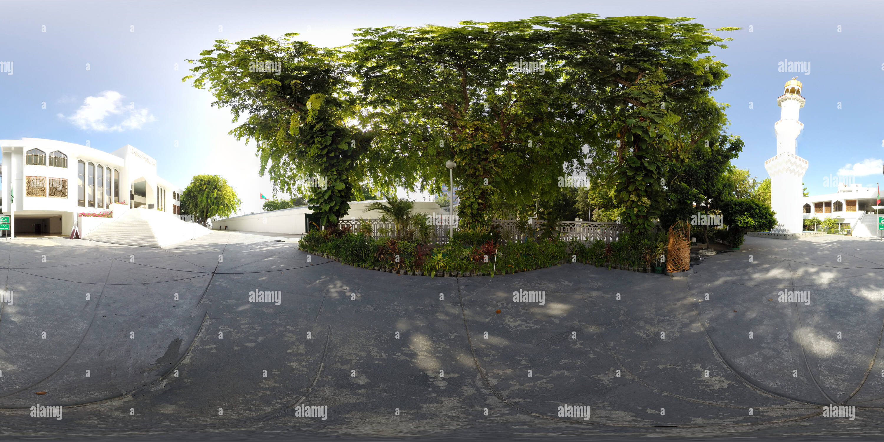 Visualizzazione panoramica a 360 gradi di Il centro islamico di Maldive