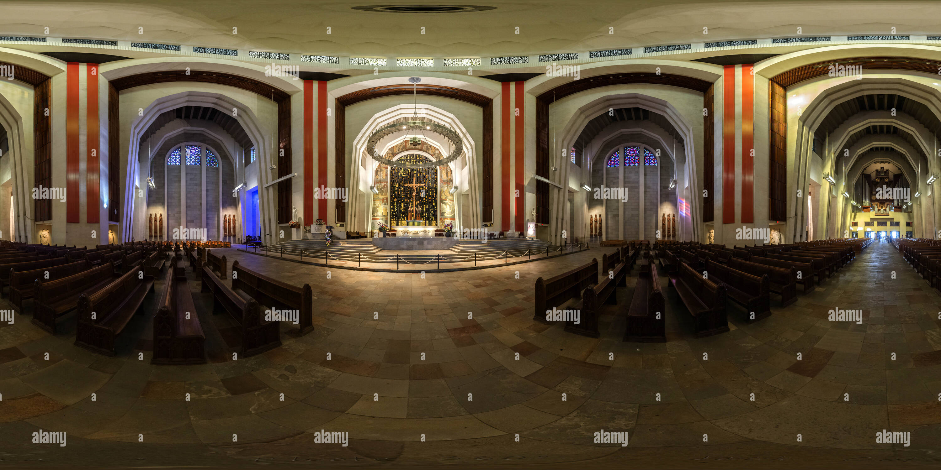 Visualizzazione panoramica a 360 gradi di San Giuseppe oratorio S 2