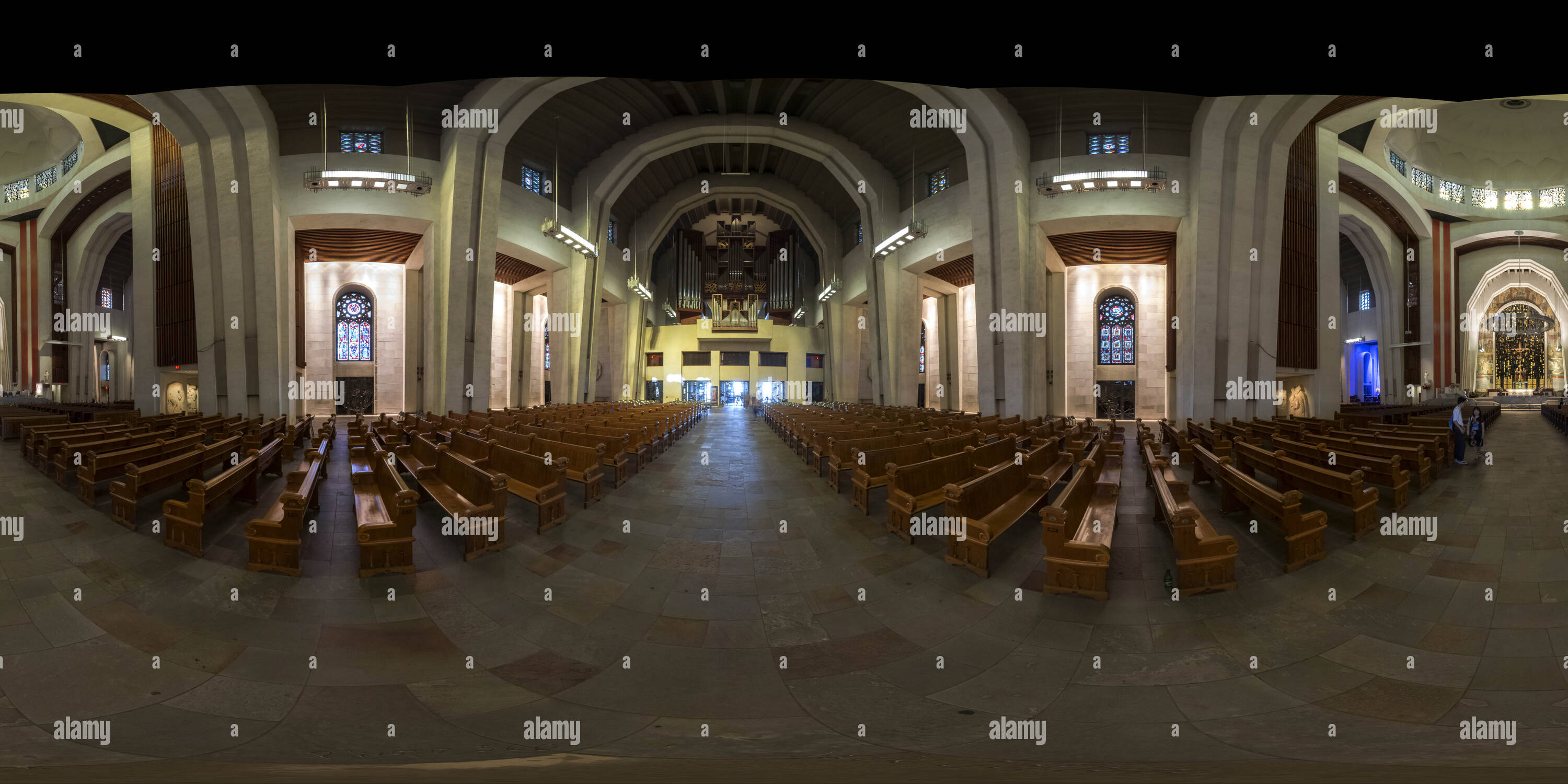 Visualizzazione panoramica a 360 gradi di San Giuseppe oratorio S 3