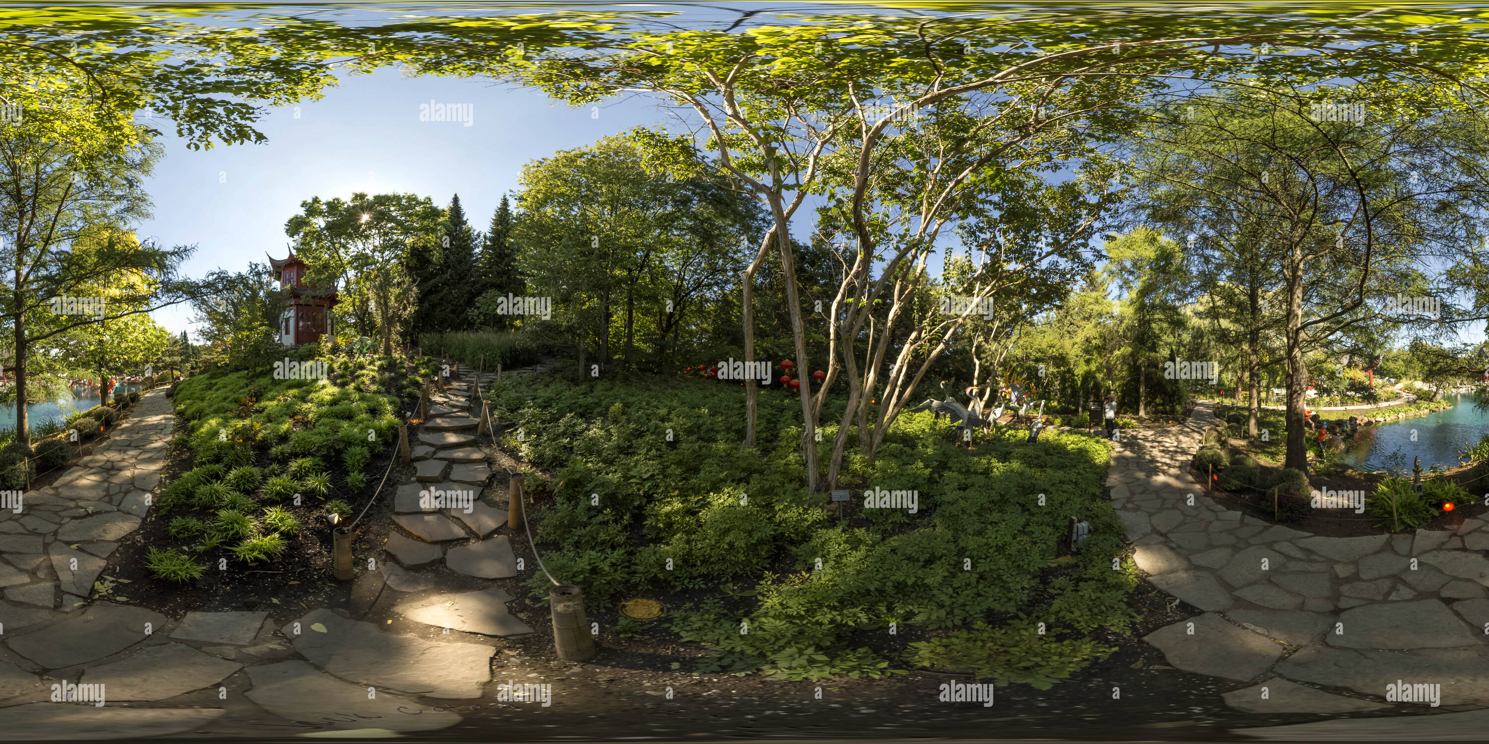 Visualizzazione panoramica a 360 gradi di Jardin De Chine 4