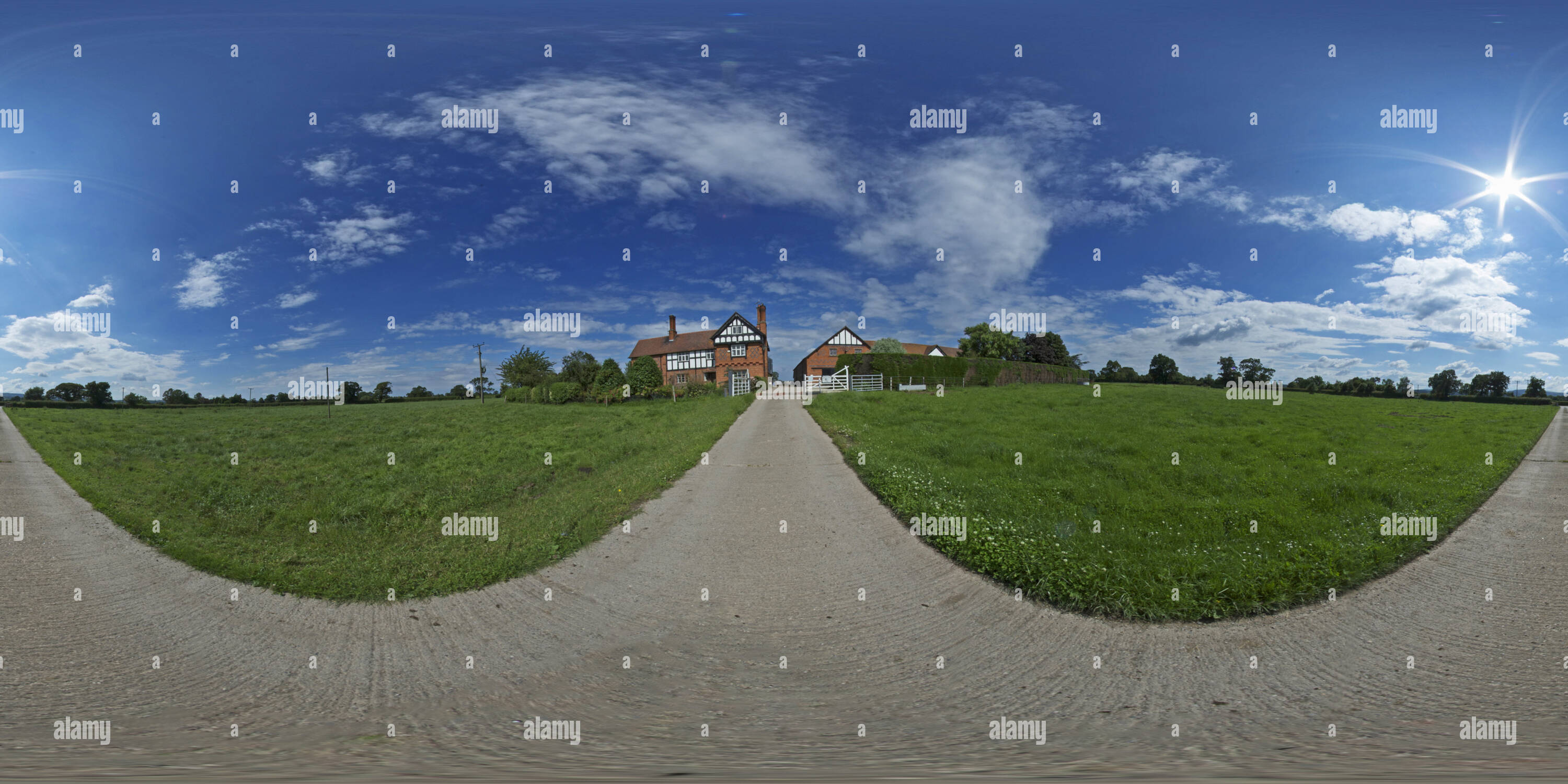 Visualizzazione panoramica a 360 gradi di Agriturismo2 360Cities Panorama