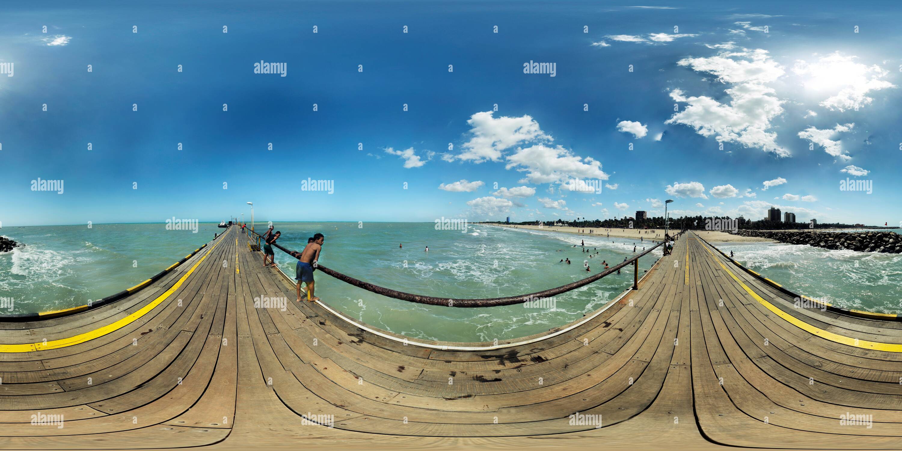 Visualizzazione panoramica a 360 gradi di El Muelle Turistico 2 Riohacha Guajira