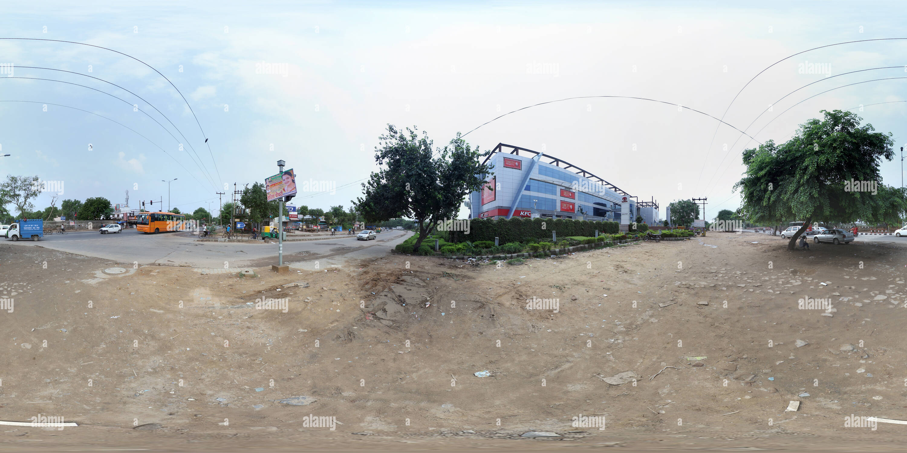 Visualizzazione panoramica a 360 gradi di Vasant Square Mall