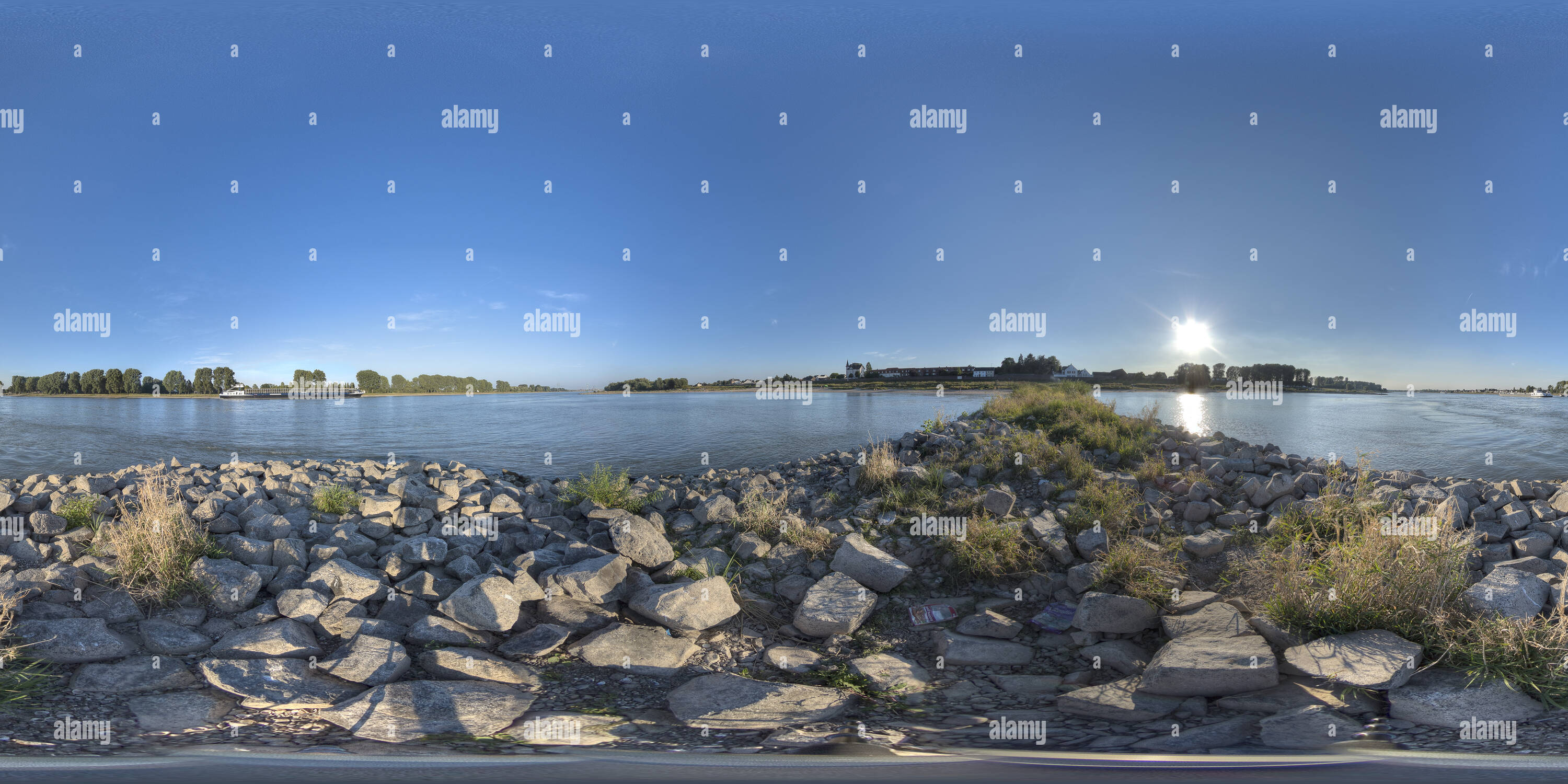 Visualizzazione panoramica a 360 gradi di Langel a Colonia