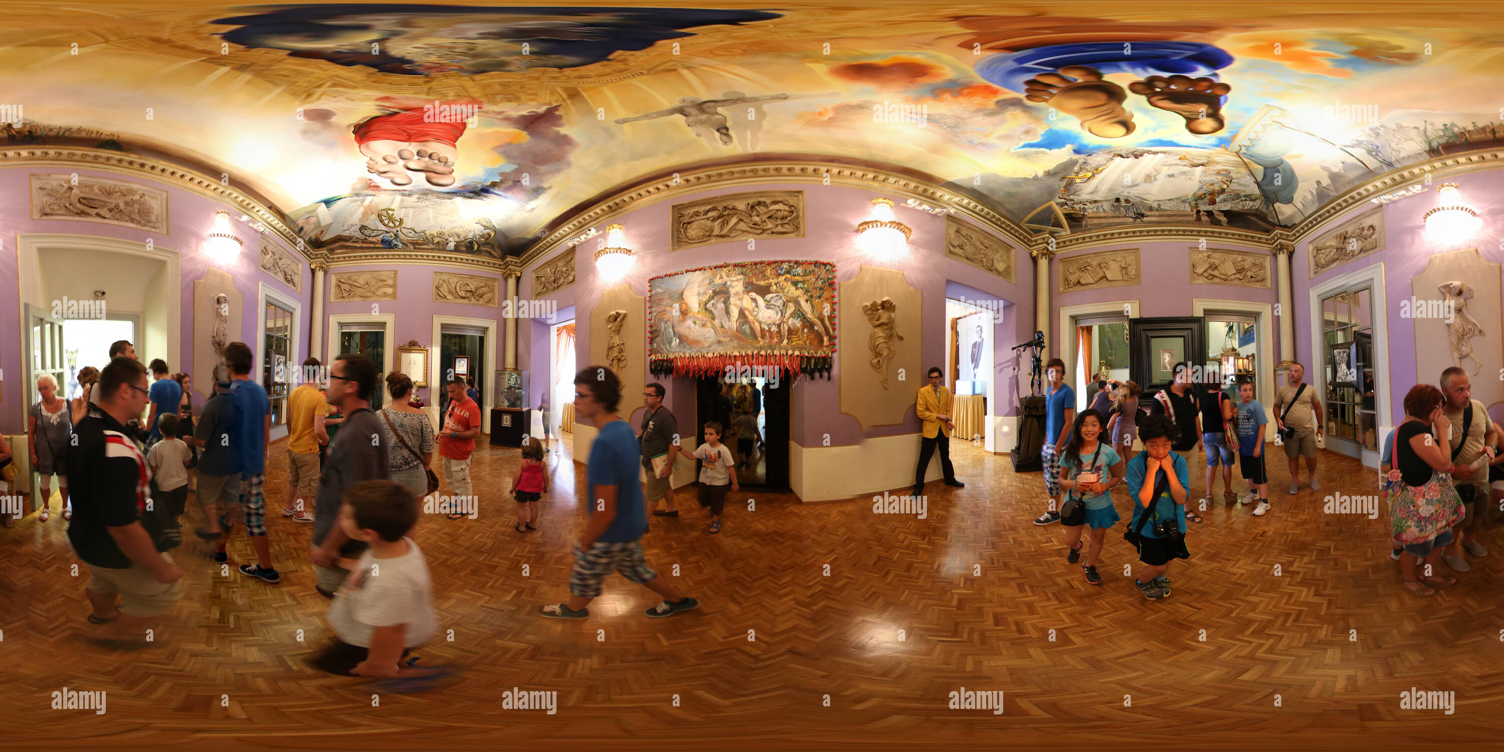 Visualizzazione panoramica a 360 gradi di Museo Dali nelle figure Spagna