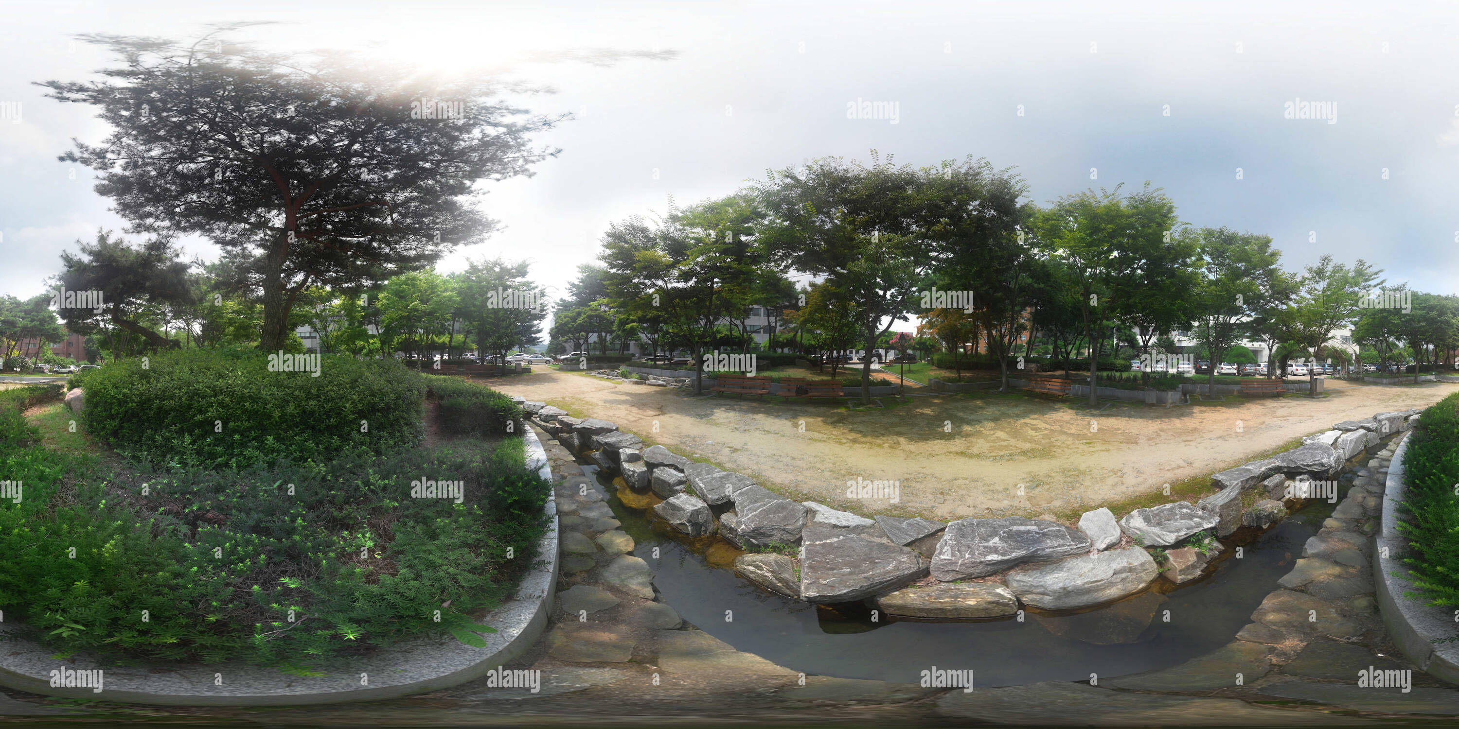 Visualizzazione panoramica a 360 gradi di KNUE University
