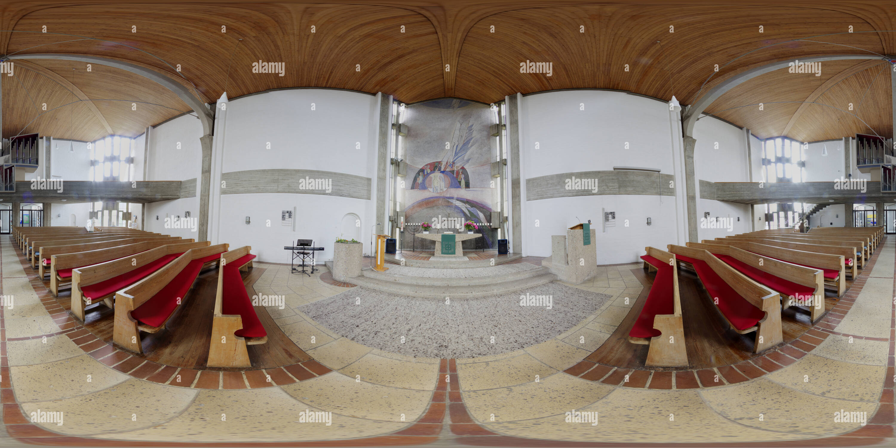 Visualizzazione panoramica a 360 gradi di Evang Luth Pfarramt St Thomas