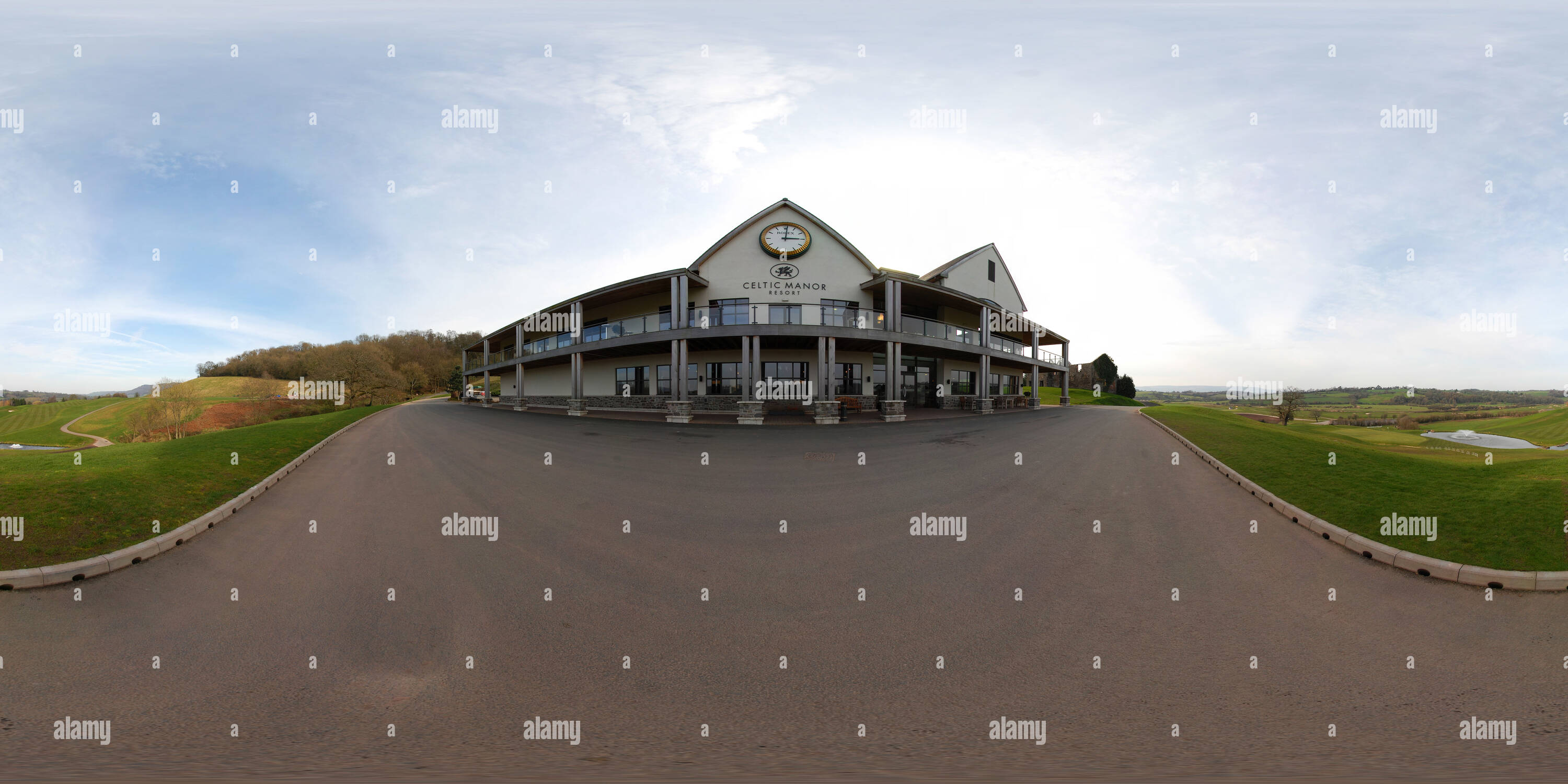 Visualizzazione panoramica a 360 gradi di Celtic Manor Golf Club