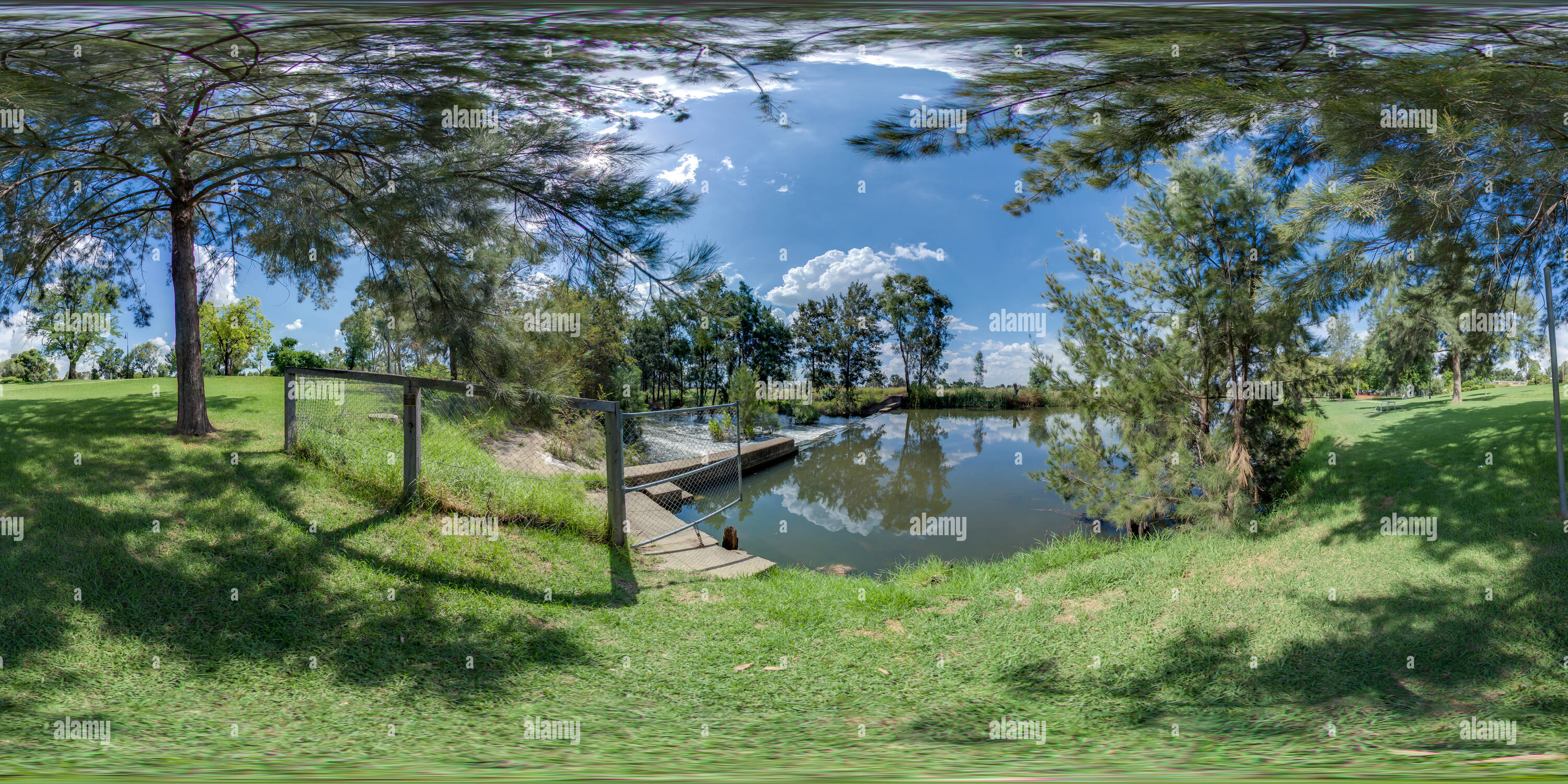 Visualizzazione panoramica a 360 gradi di Lawson Park, Mudgee NSW Ausralia