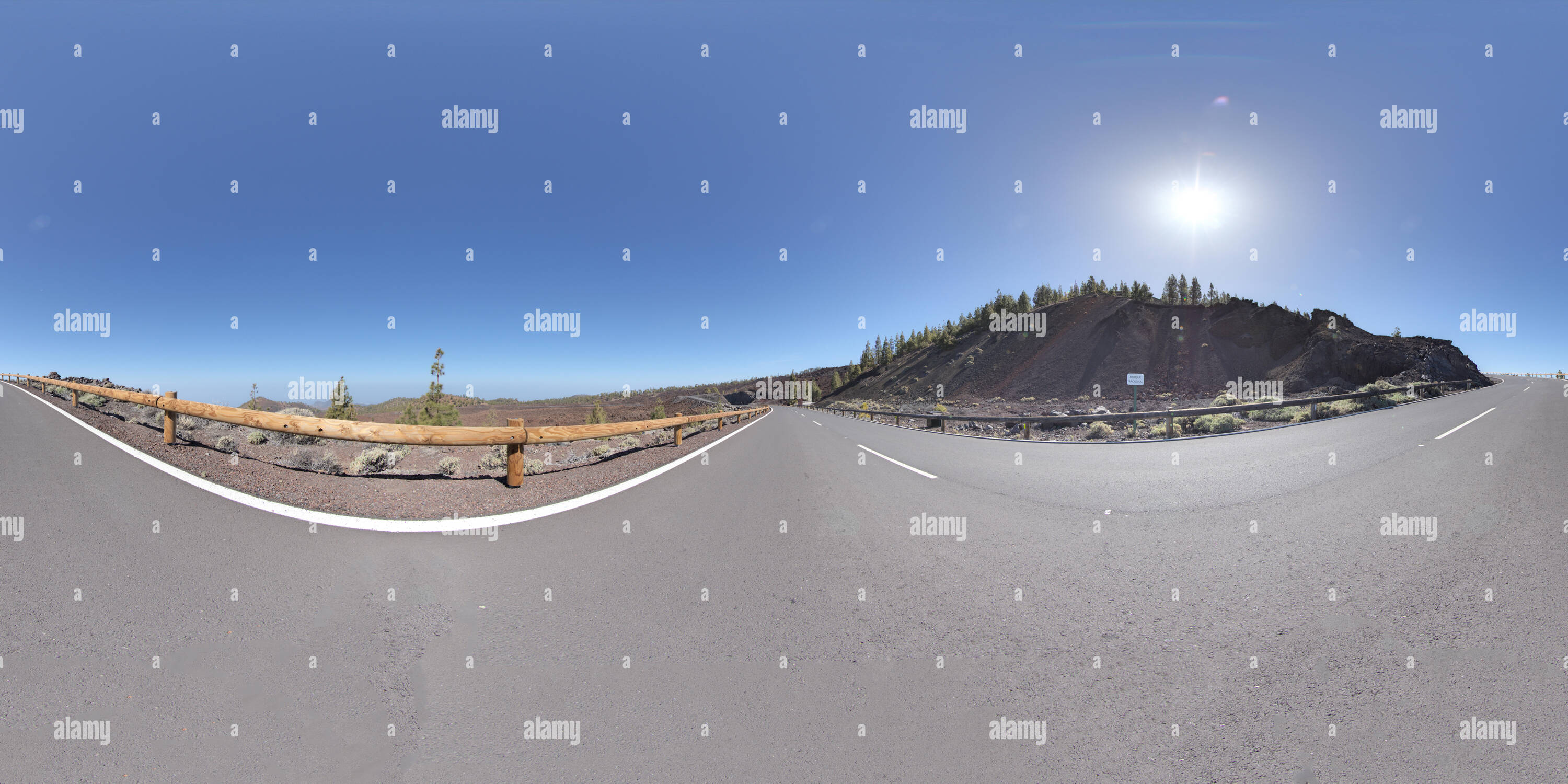 Visualizzazione panoramica a 360 gradi di Sunny Road Tenerife