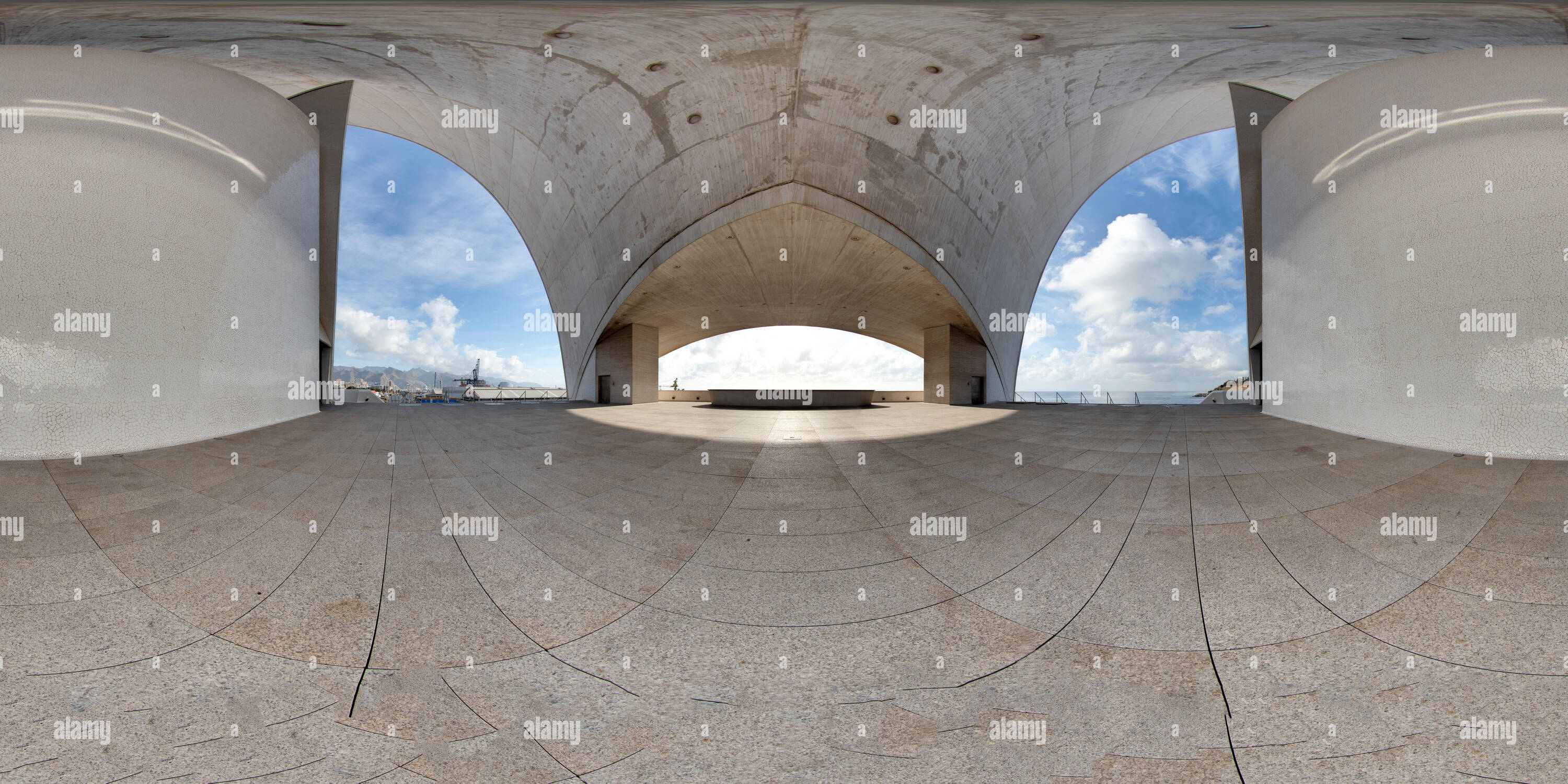 Visualizzazione panoramica a 360 gradi di Auditorio Adan Martin 360°