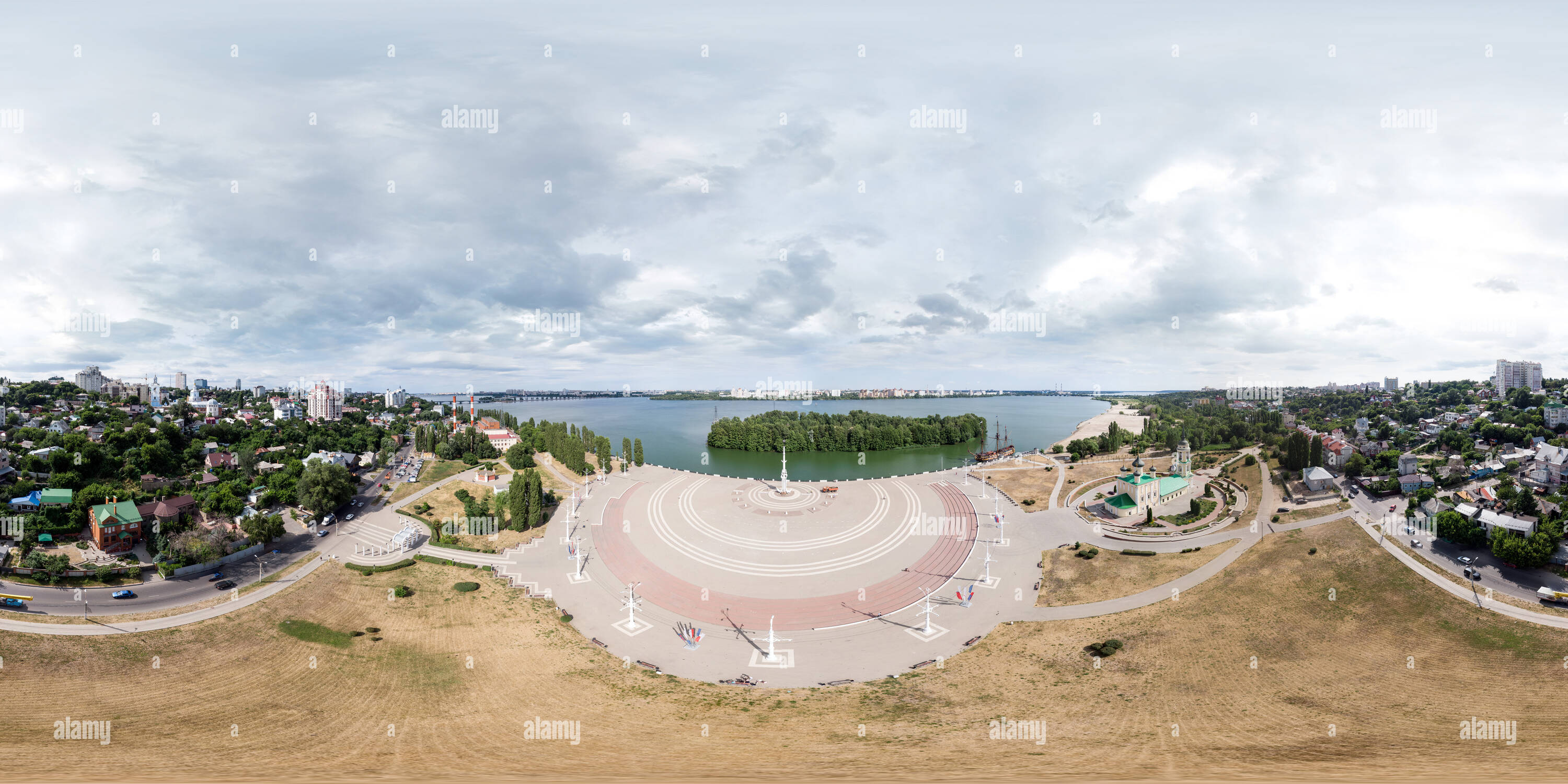 Visualizzazione panoramica a 360 gradi di Admirality square