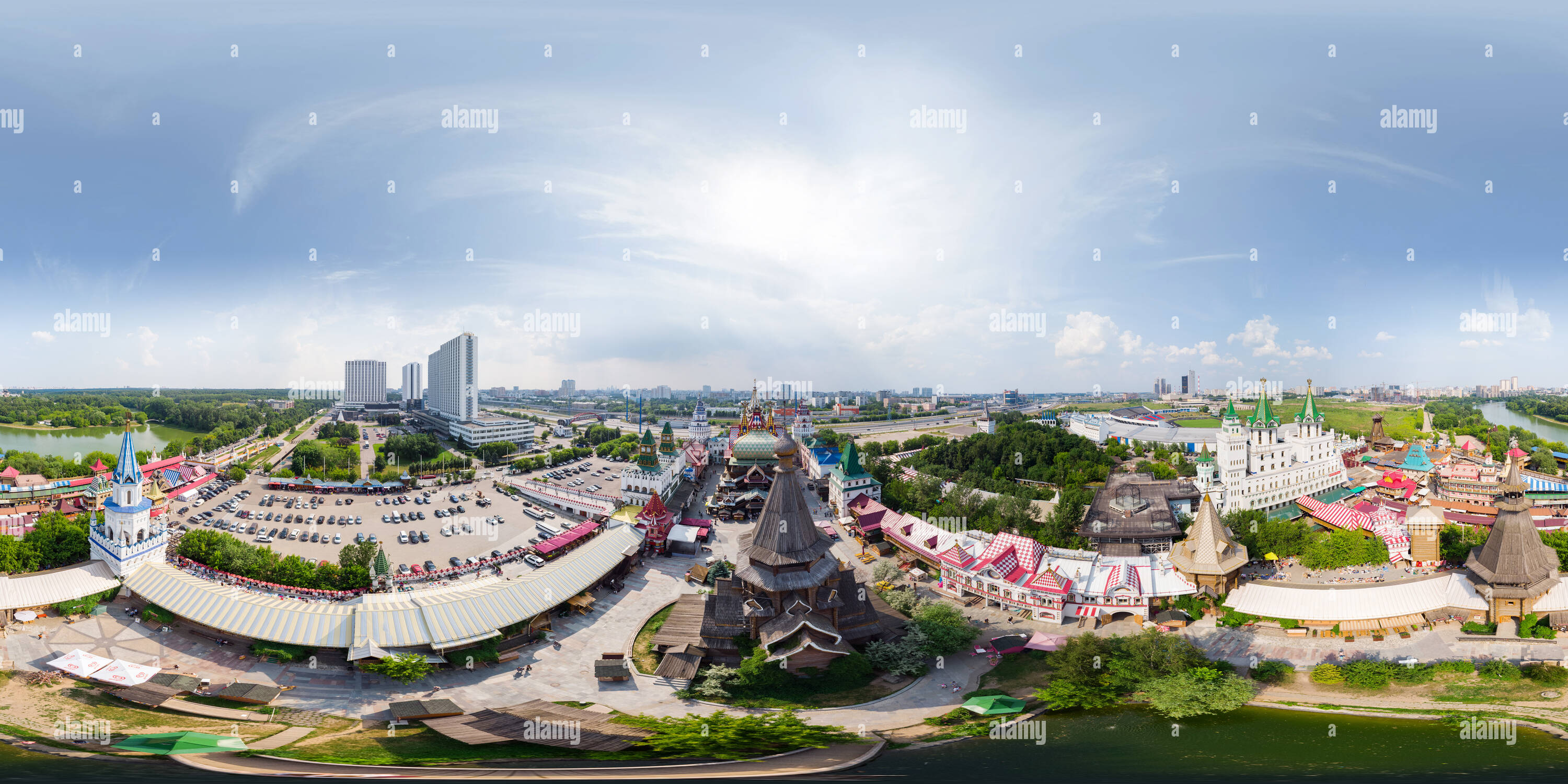 Visualizzazione panoramica a 360 gradi di Cremlino Izmoailovo