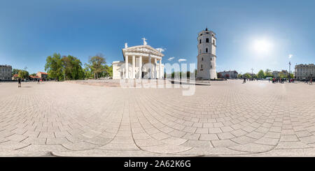 360° view of Full 360 equirectangular equidistant spherical panorama as  background. Approaching storm on the ruined military fortress of the First  World War. Skybo - Alamy