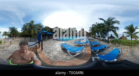 360° view of Nachi Cocom Beach - Cozumel, Mexico 2 - Alamy