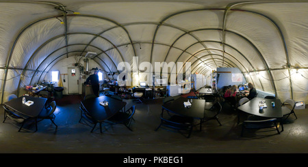 Kavik River Camp Map Vue À 360° De Cuisine À Kavik River Camp - Alamy